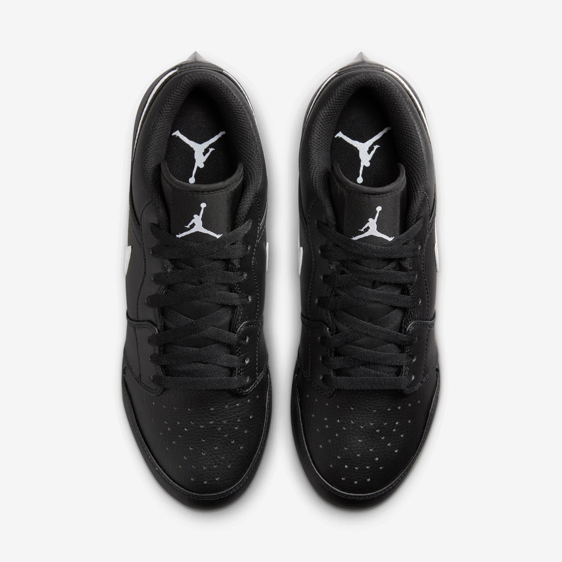 Jordan 1 Low TD Cleat Black White