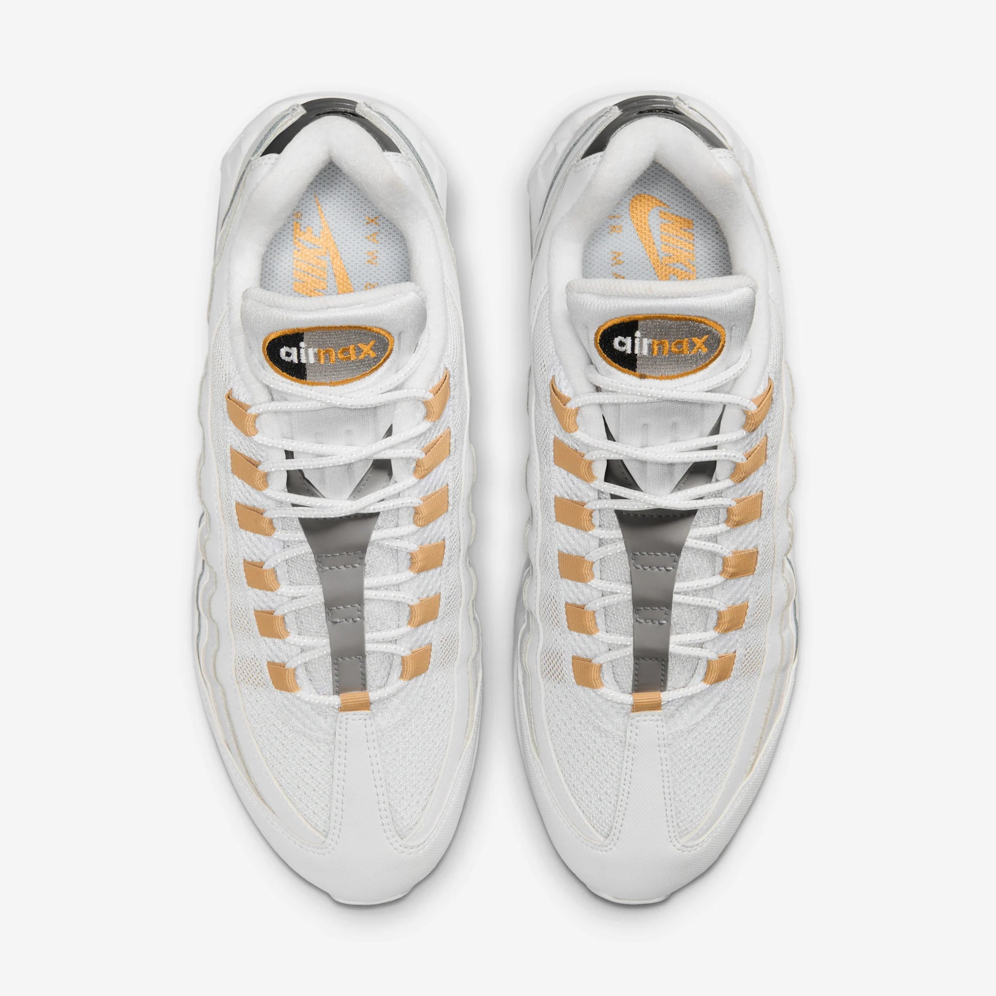 Nike Air Max 95 OG Big Bubble White Team Gold