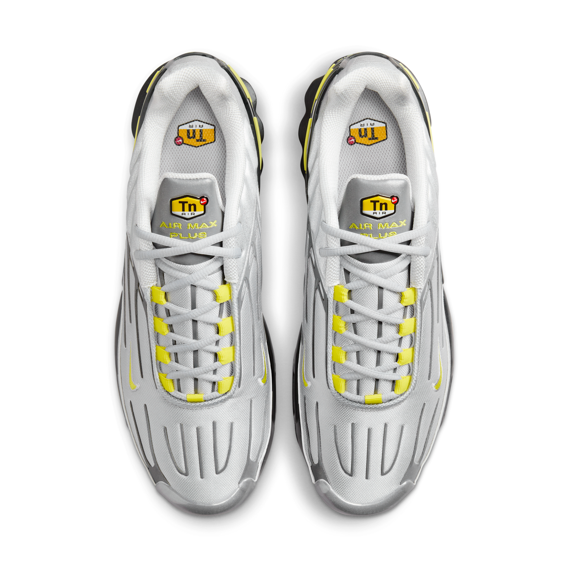Nike Air Max Plus 3 Metallic Silver Opti Yellow
