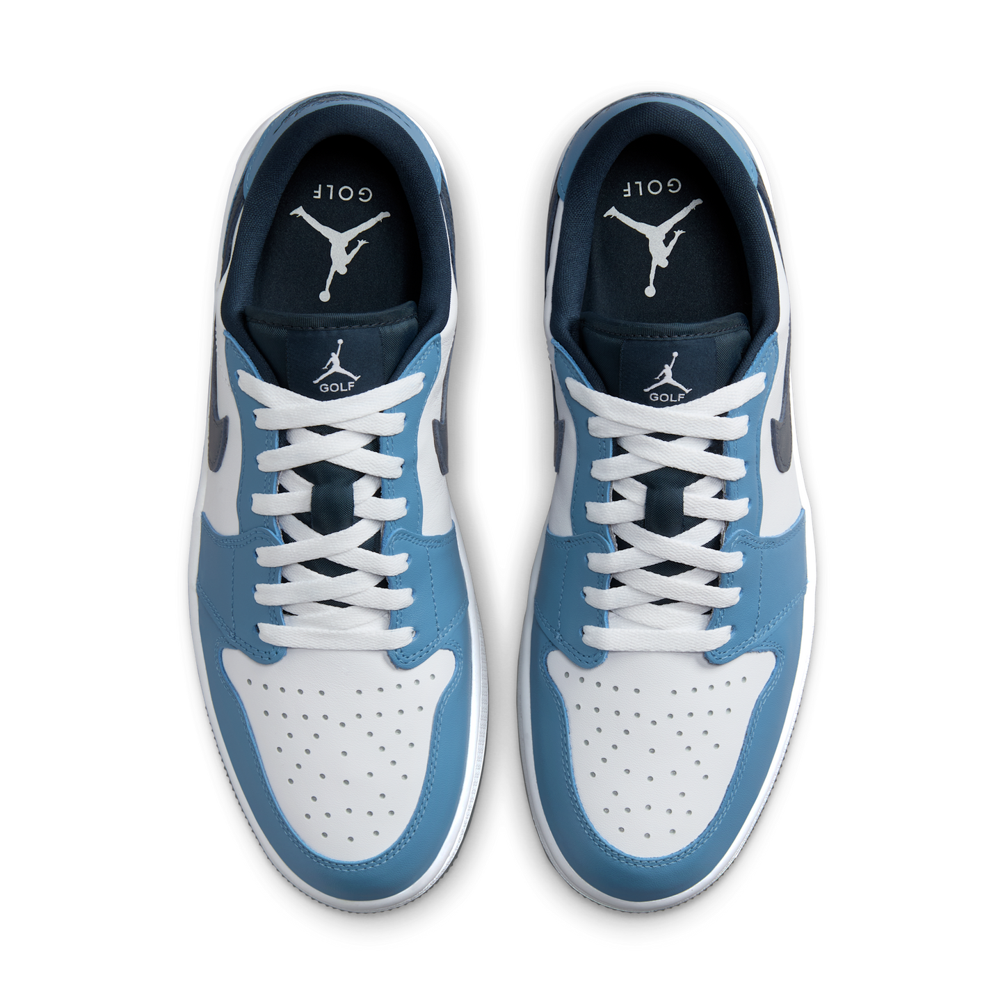 Jordan 1 Low Golf White Aegean Storm