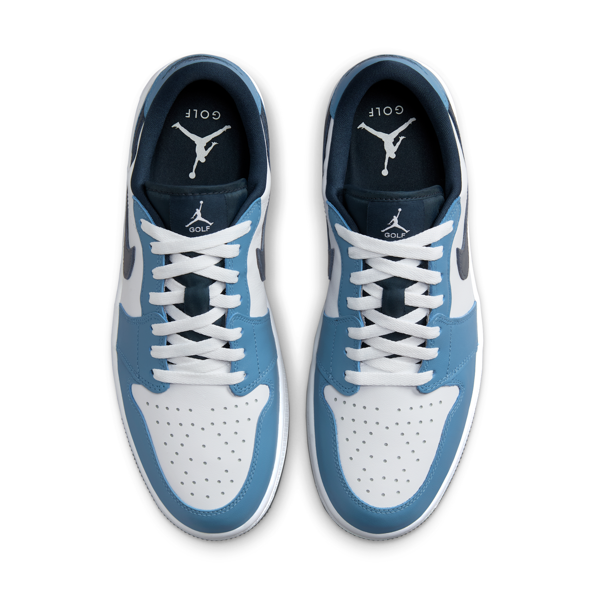 Jordan 1 Low Golf White Aegean Storm