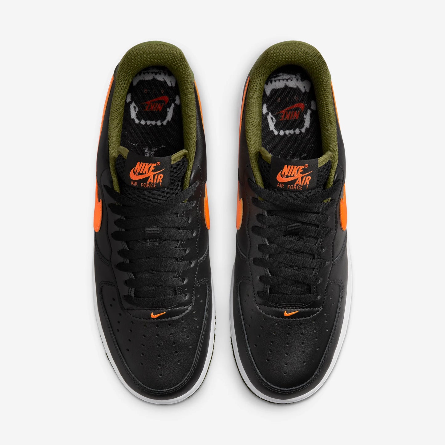 Nike Air Force 1 Low Hoops Black University Gold