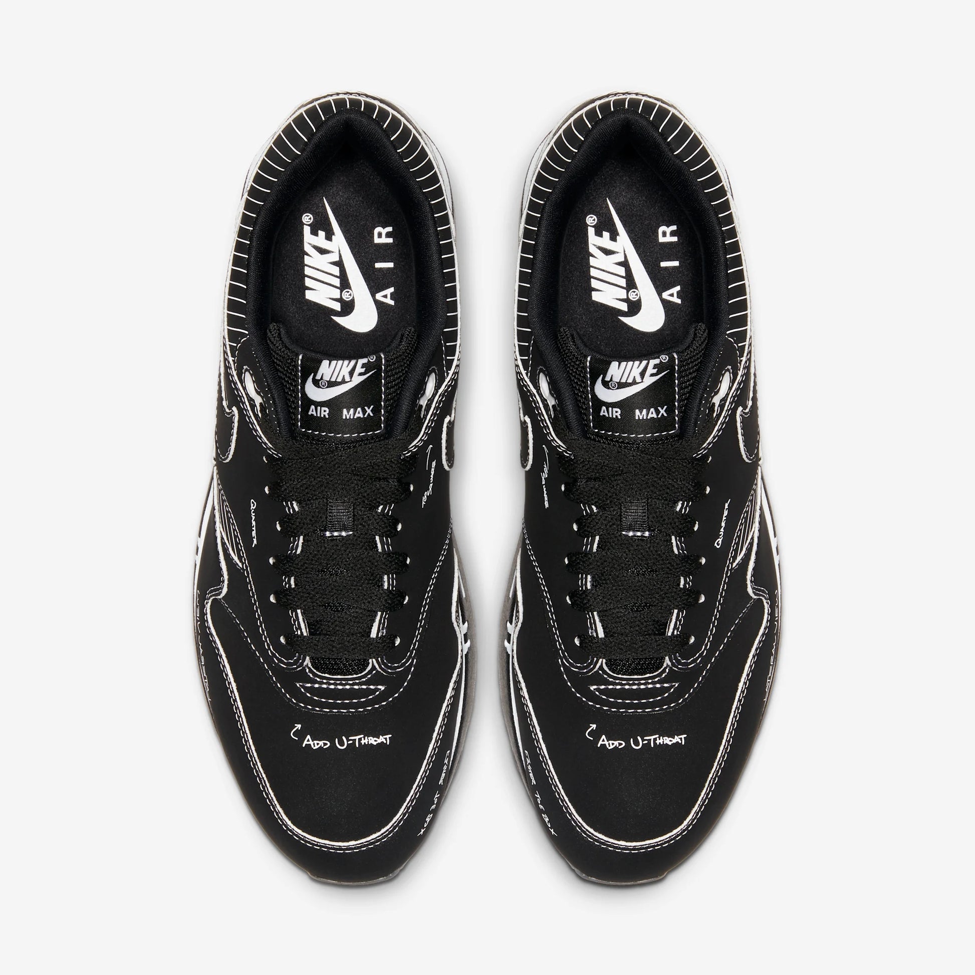 Nike Air Max 1 Tinker Sketch to Shelf Black
