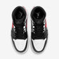 Jordan 1 Mid Black Chile Red White