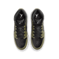 Jordan 1 Mid Black White Olive