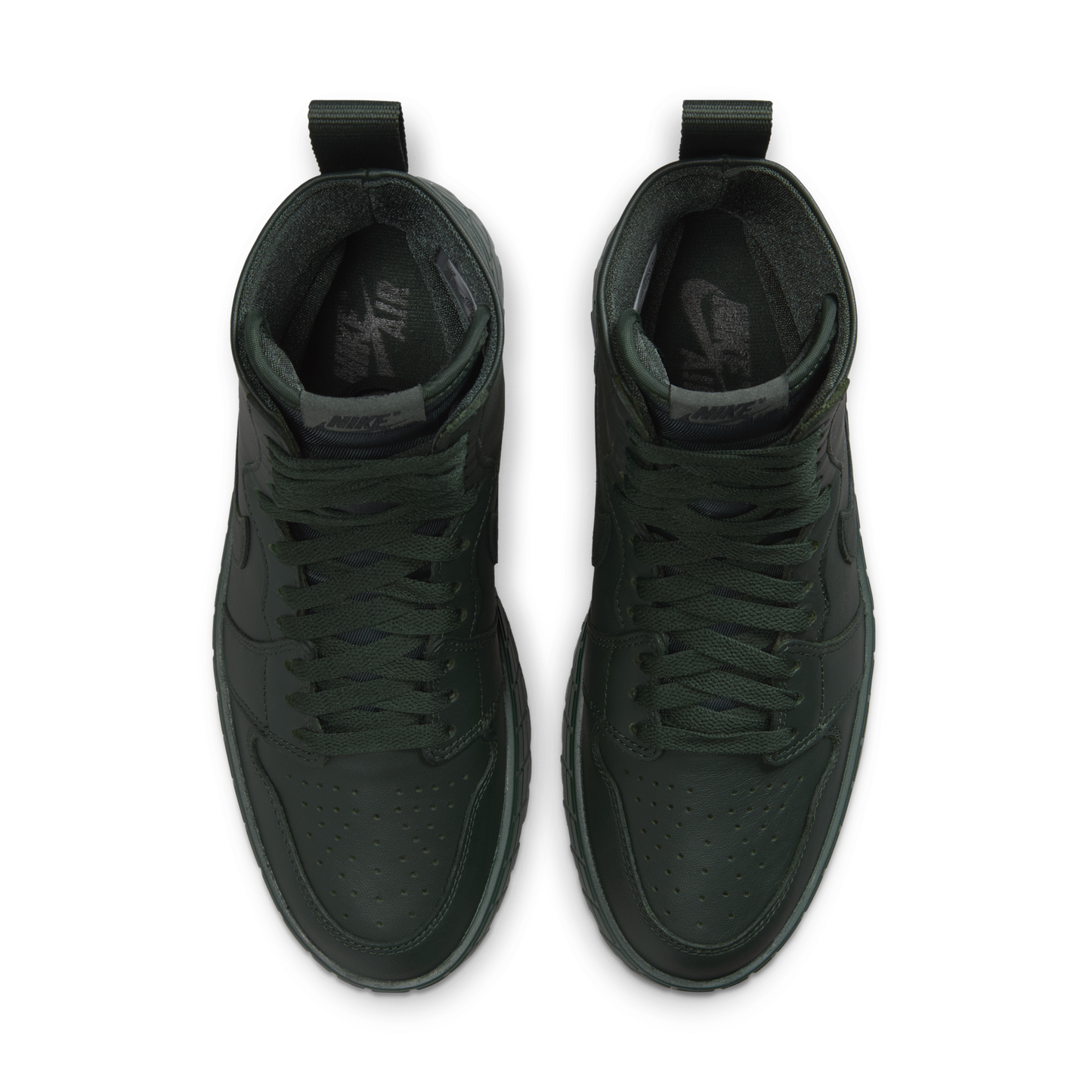 Jordan 1 High Brooklyn Dark Spruce Green (Women's)