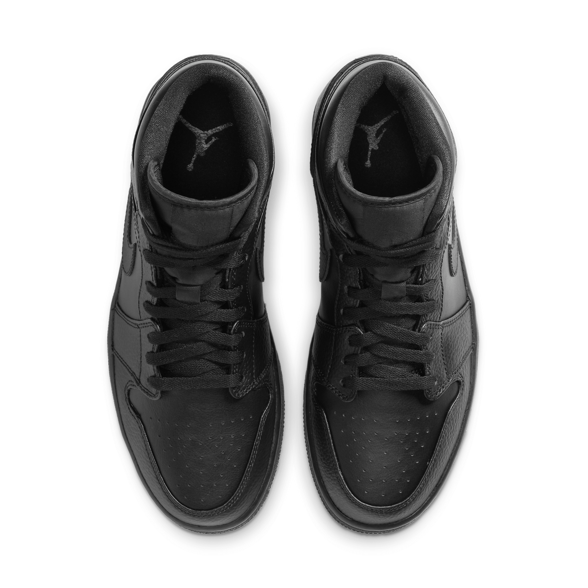 Jordan 1 Mid Triple Black
