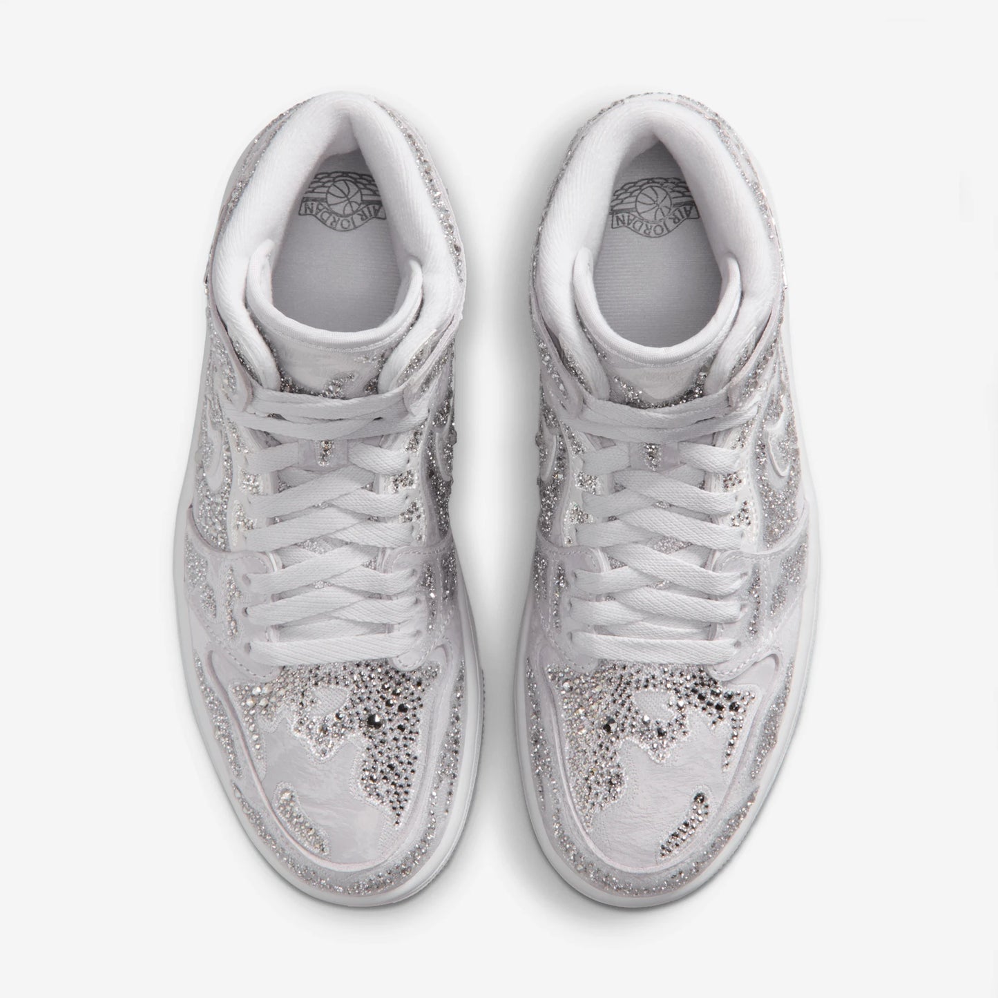 Jordan 1 Retro High OG Swarovski Vast Grey (Women's)