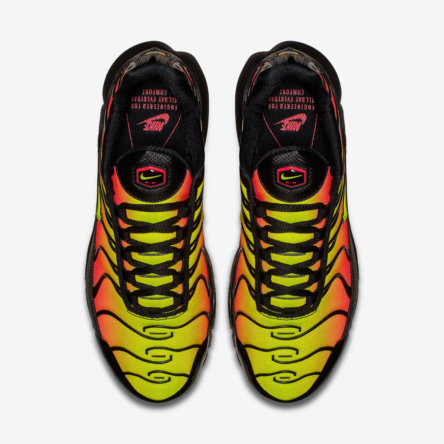 Nike Air Max Plus Black Volt Solar Red (Women's)