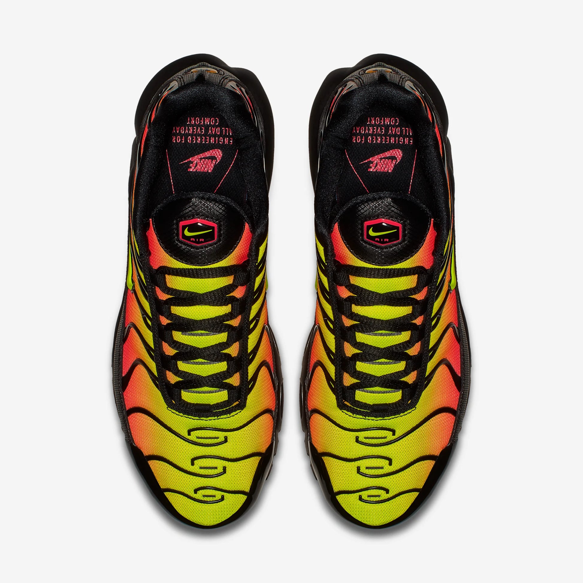 Nike Air Max Plus Black Volt Solar Red (Women's)