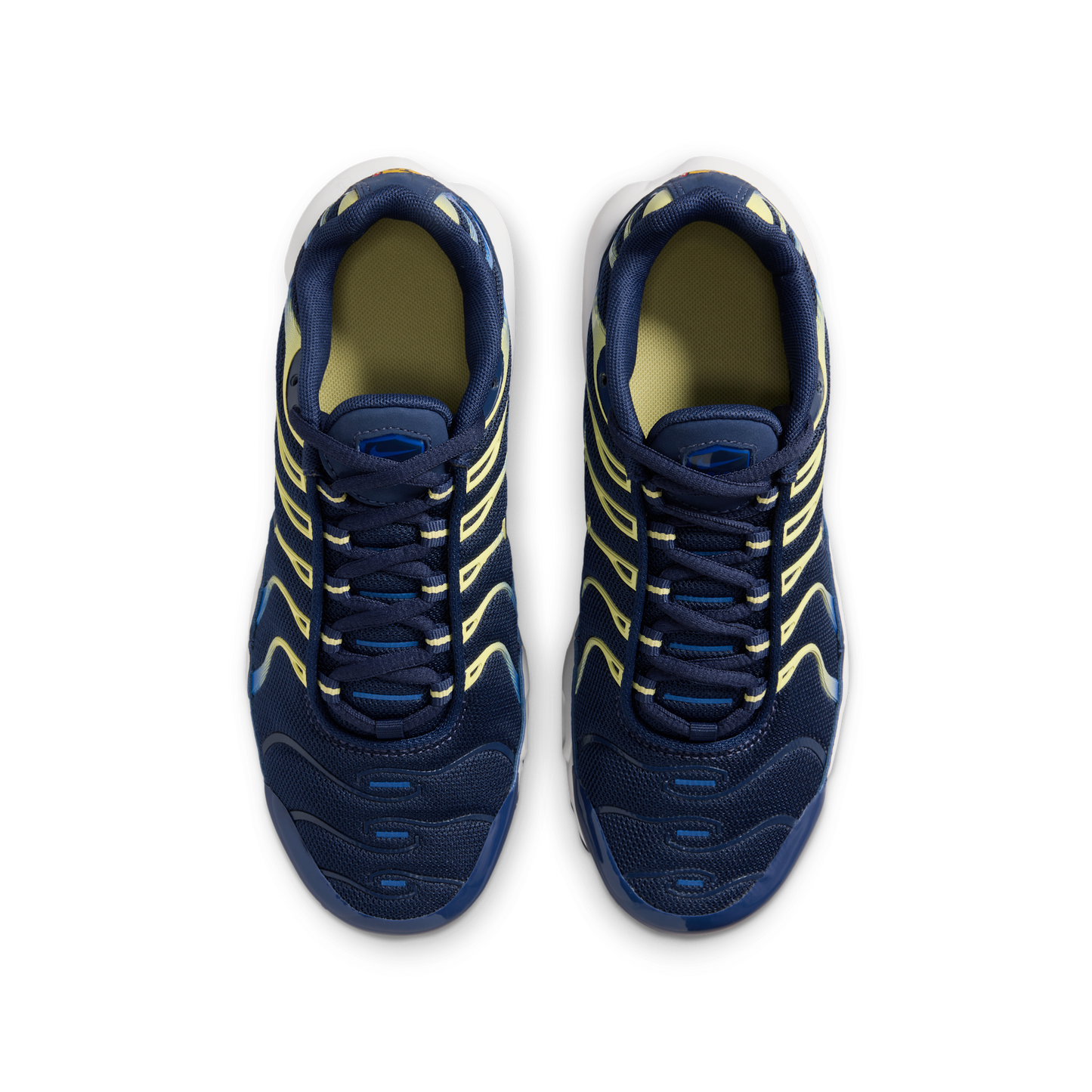 Nike Air Max Plus Midnight Navy Soft Yellow (GS)