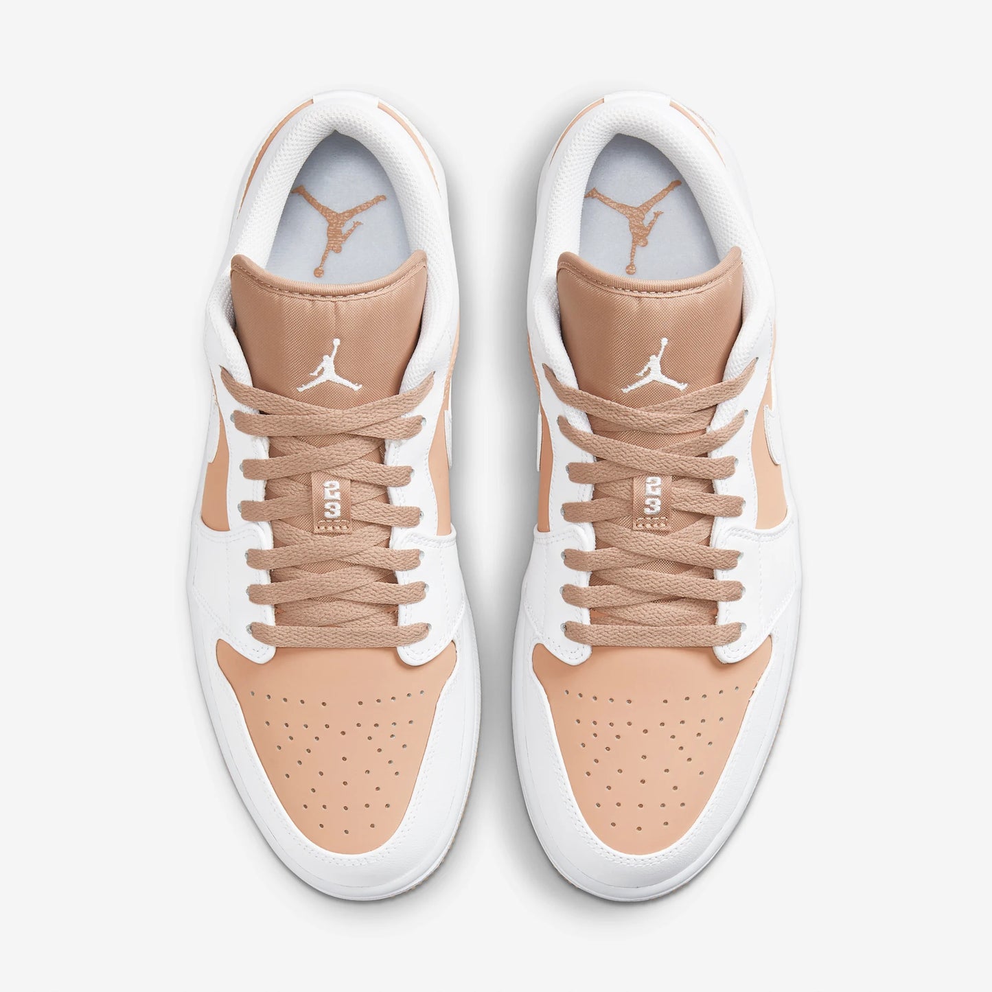 Jordan 1 Low Gum White
