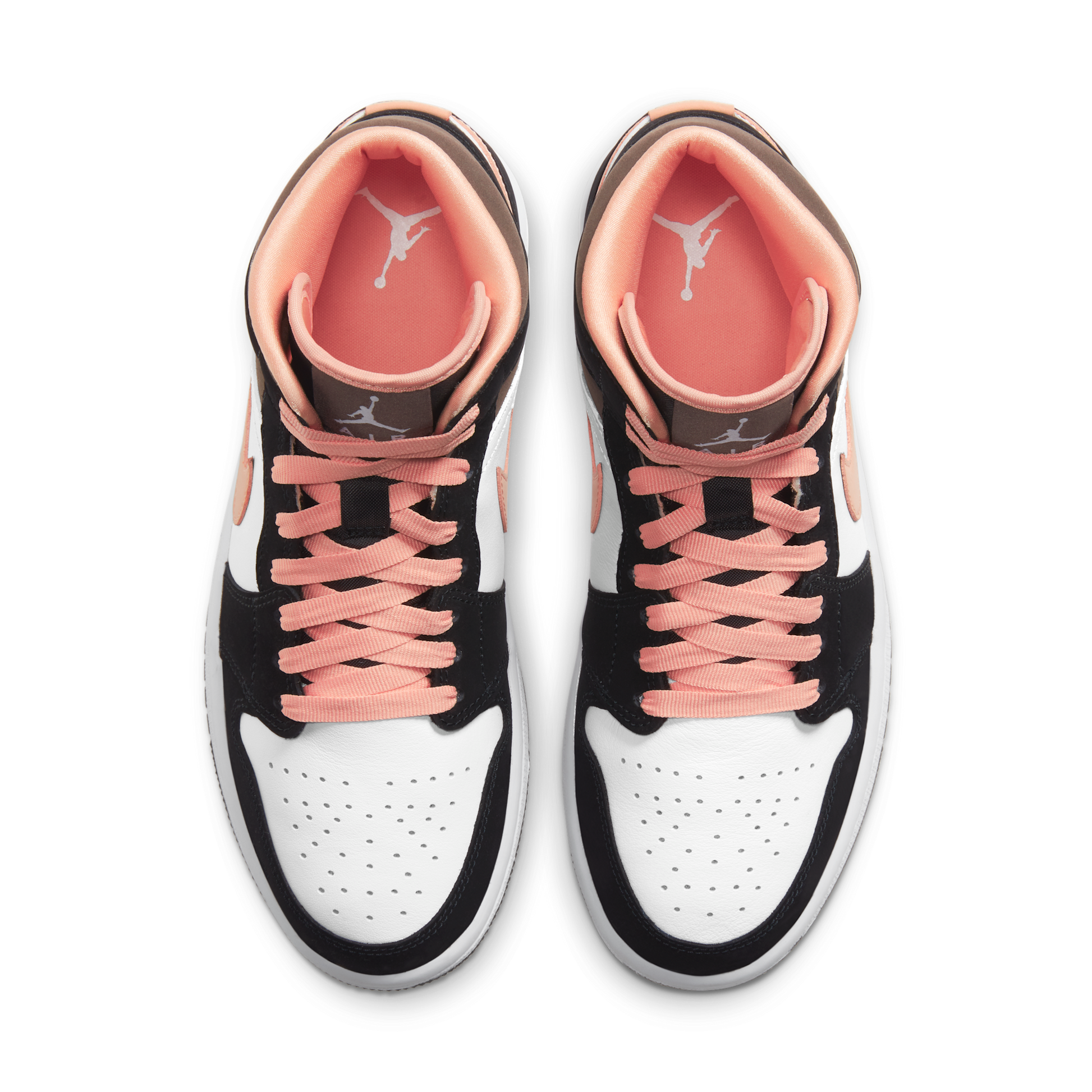 Jordan 1 Mid Peach Mocha (Women's)