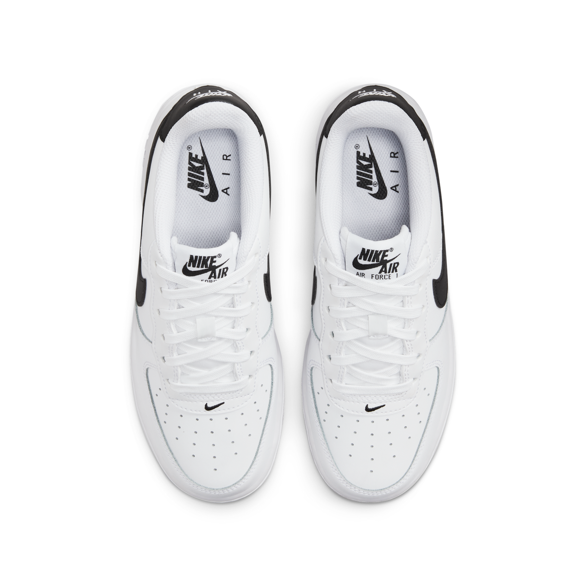 Nike Air Force 1 Low White Black (2024) (GS)
