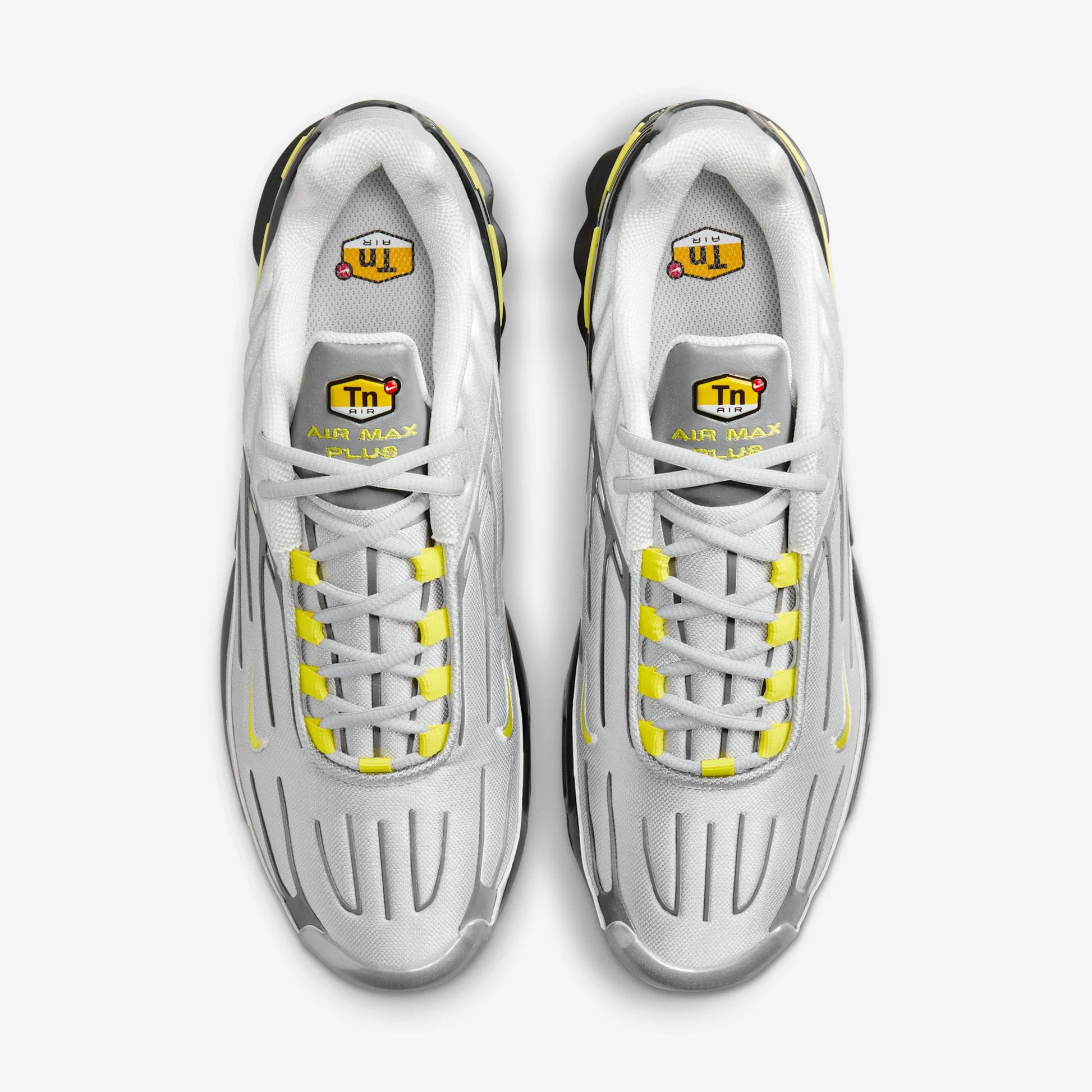 Nike Air Max Plus 3 Metallic Silver Opti Yellow
