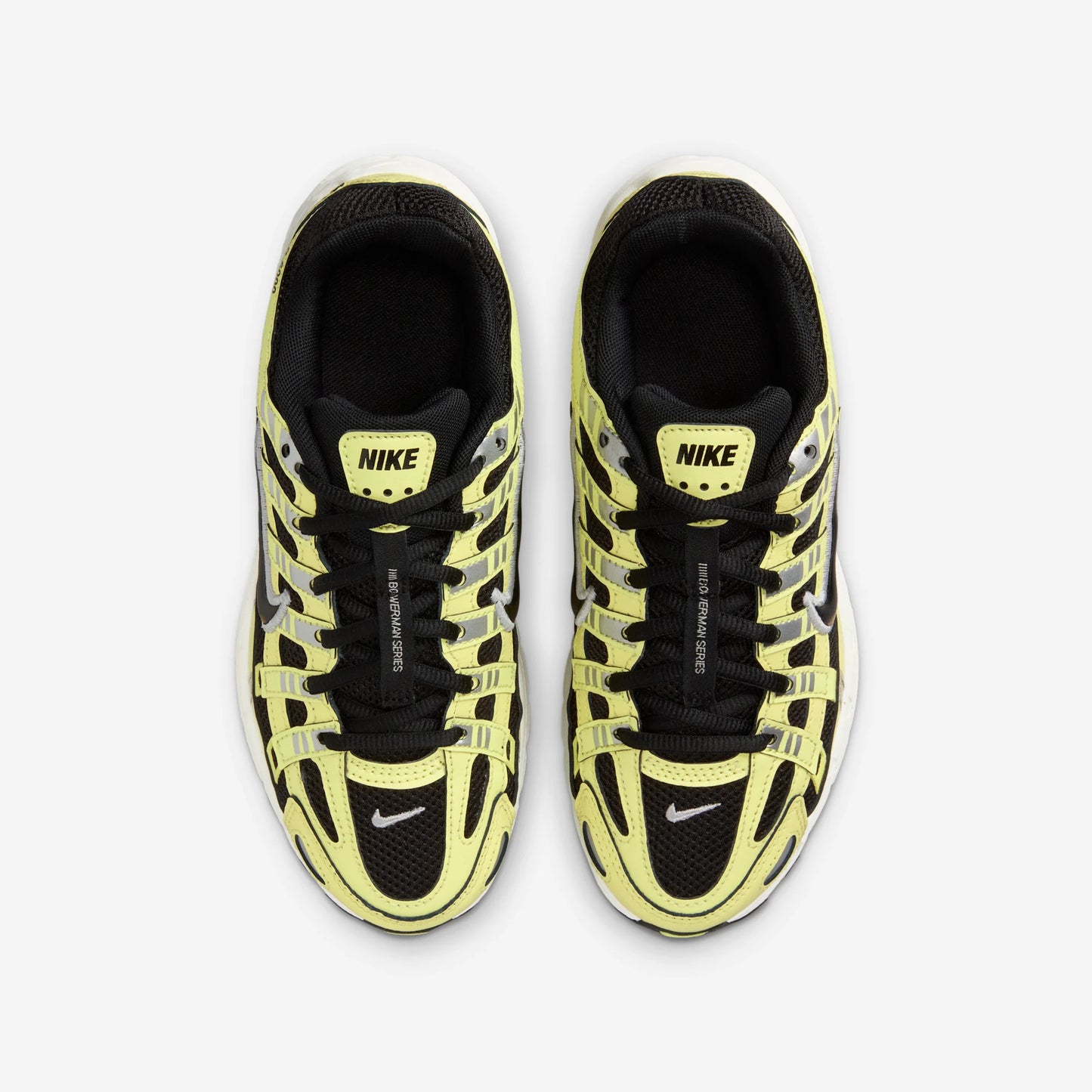Nike P-6000 Light Lemon Twist Metallic Silver Sail Black (GS)