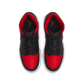 Jordan 1 Mid Black Summit White Varsity Red (GS)