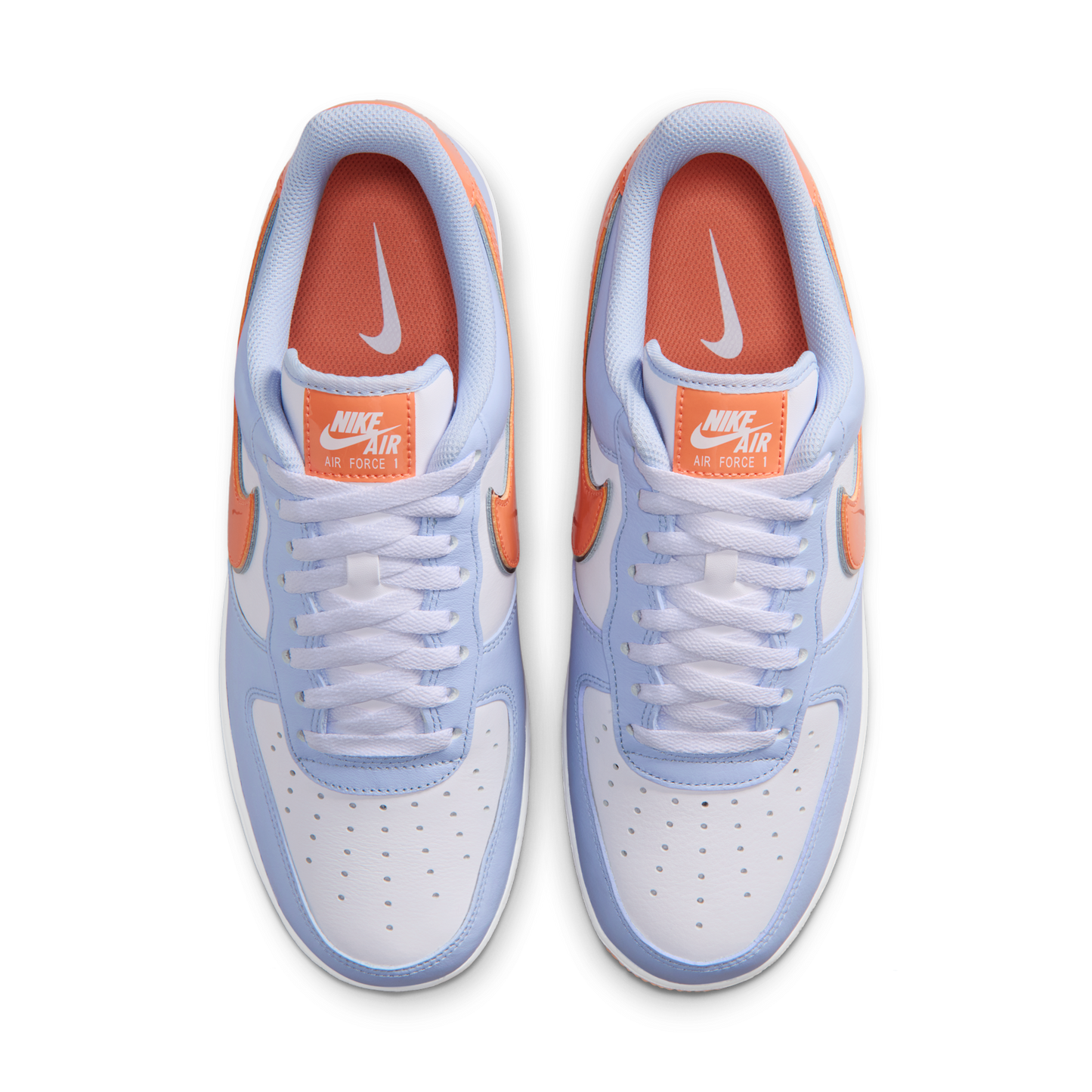 Nike Air Force 1 Low '07 Hydrogen Blue Orange Frost