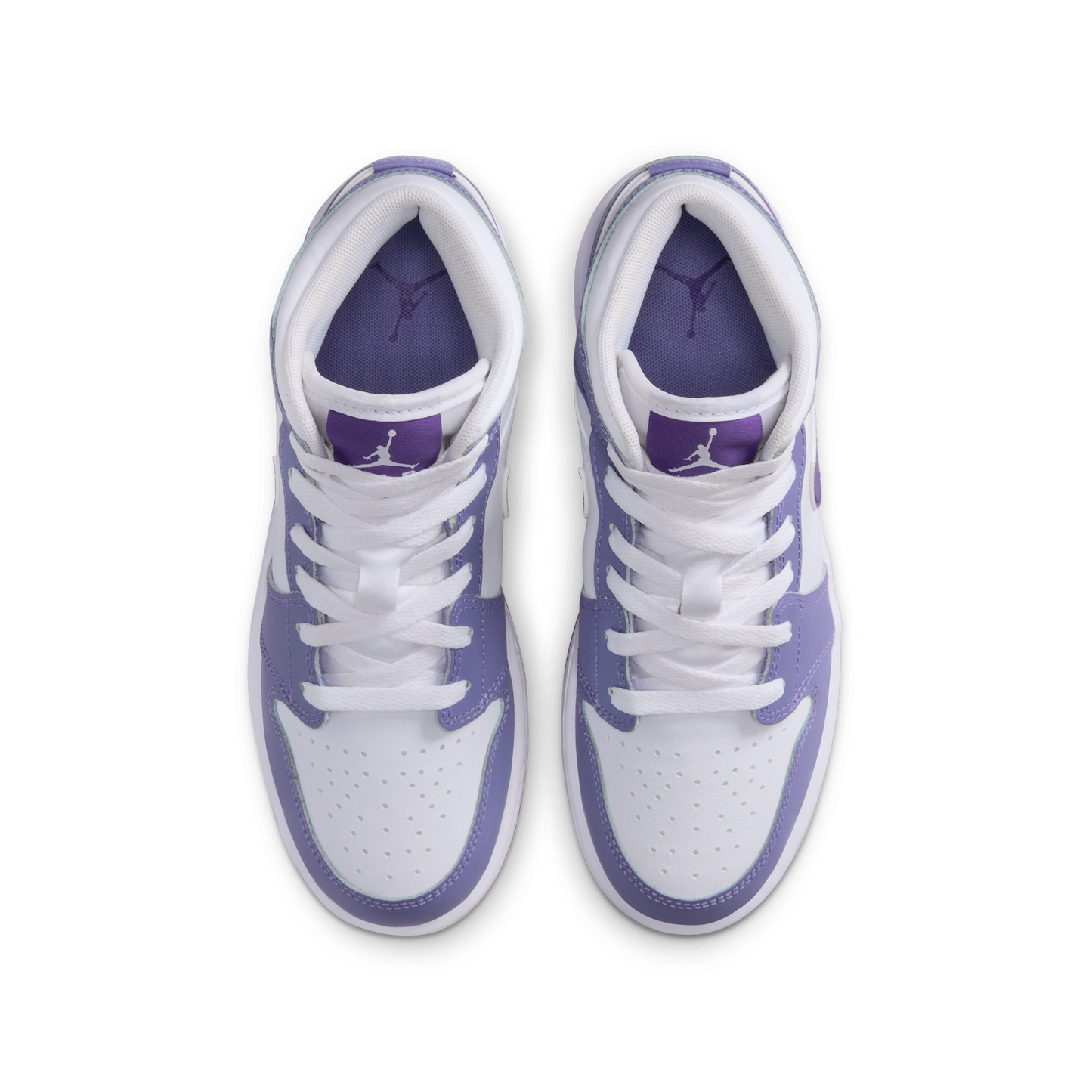 Jordan 1 Mid Dusty Amethyst White Court Purple (GS)