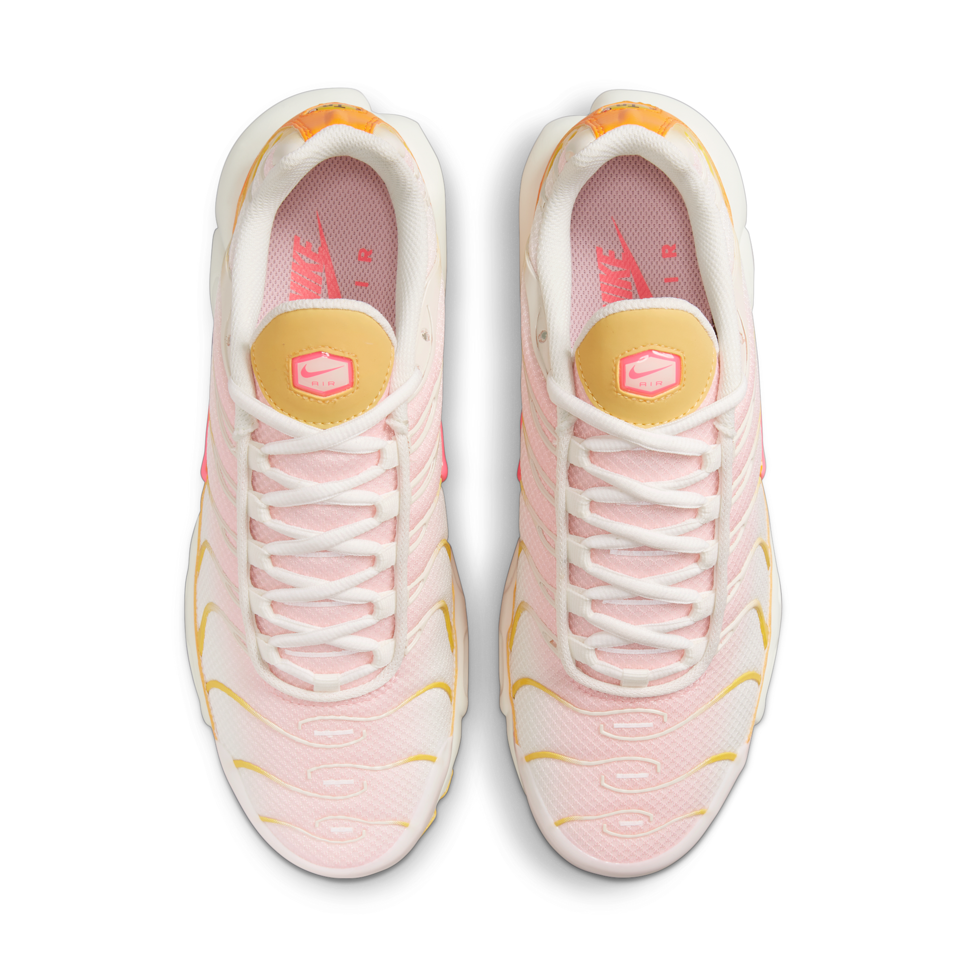 Nike Air Max Plus White Orange Pink (Women's)