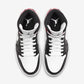 Jordan 1 Mid Black Noble Red (Women's)