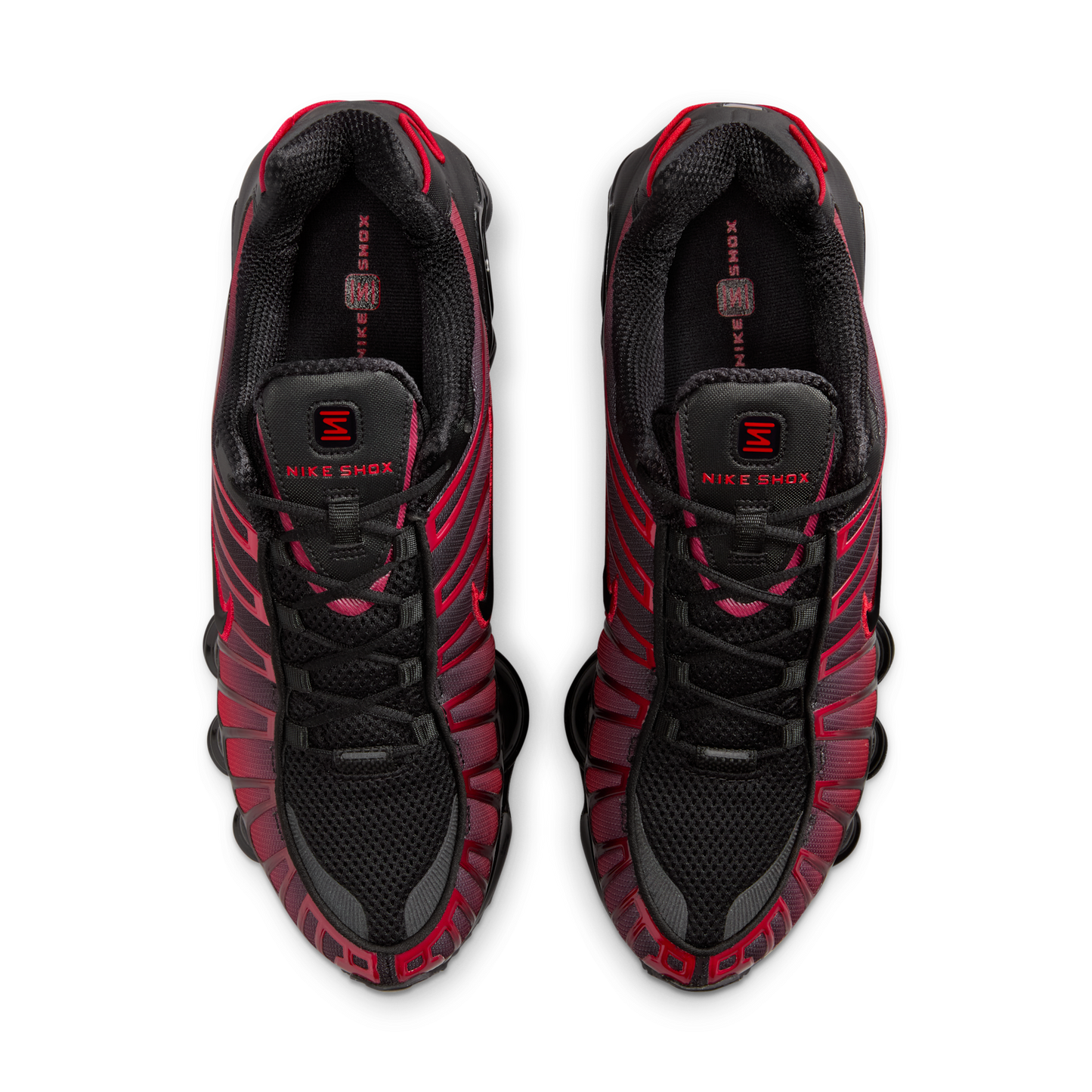 Nike Shox TL Black University Red Gradient