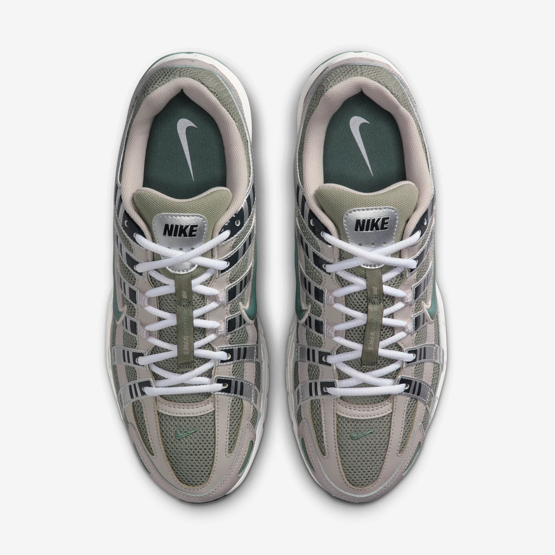 Nike P-6000 Cream Silver Clay Green