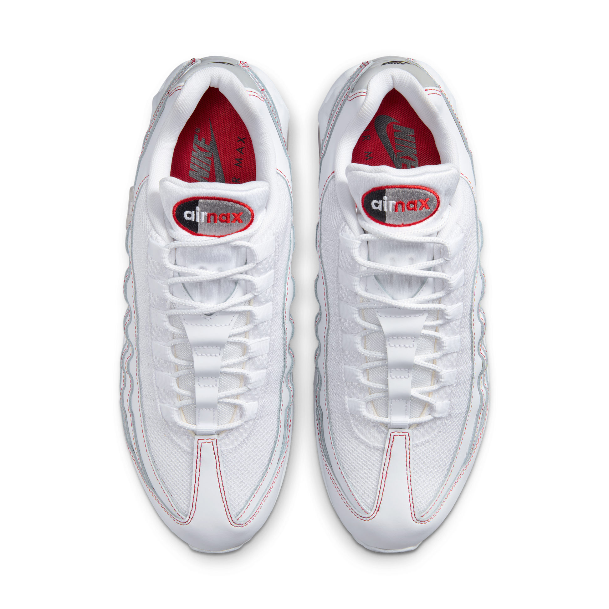 Nike Air Max 95 OG Big Bubble White University Red