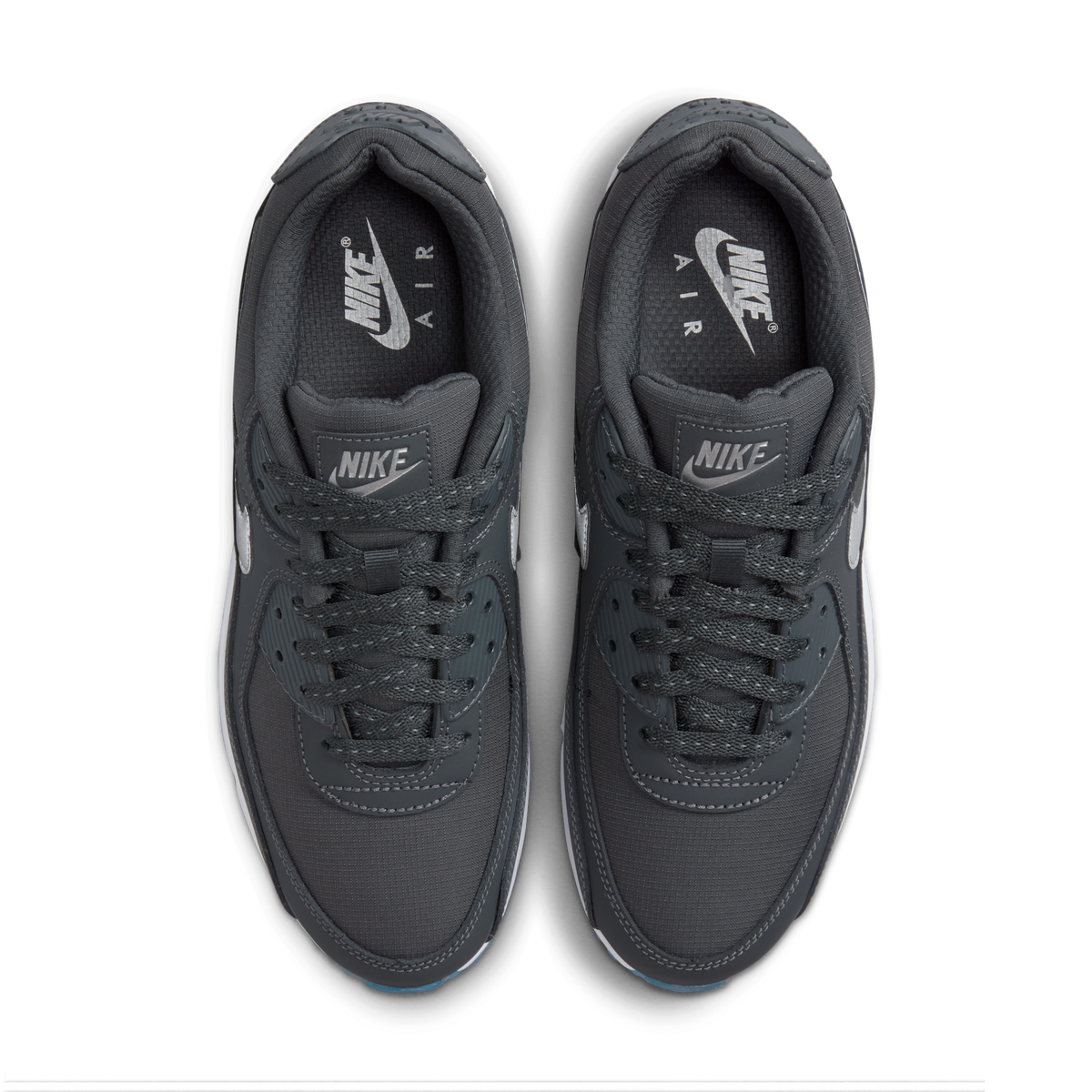 Nike Air Max 90 Reflective Swoosh Anthracite Industrial Blue