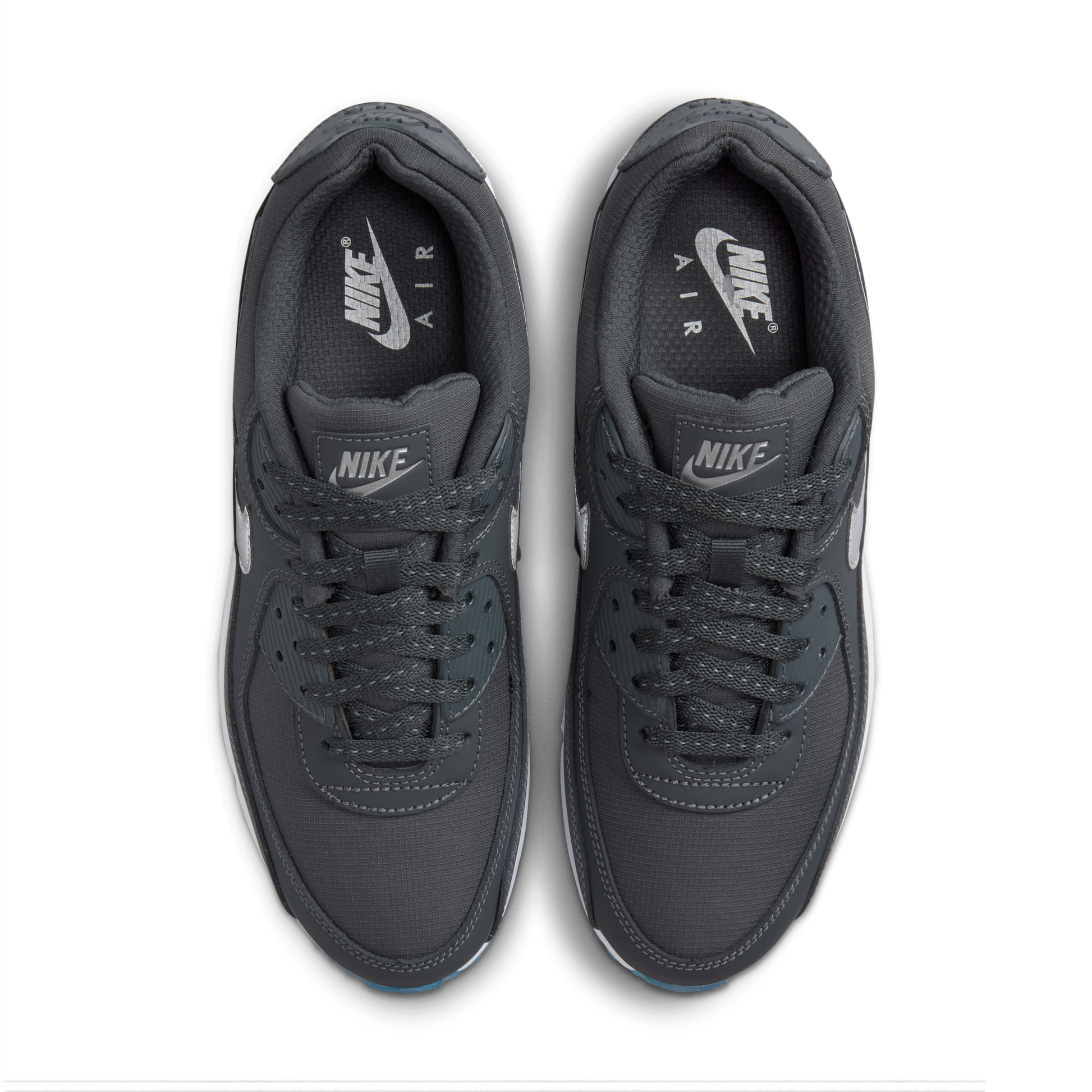 Nike Air Max 90 Reflective Swoosh Anthracite Industrial Blue