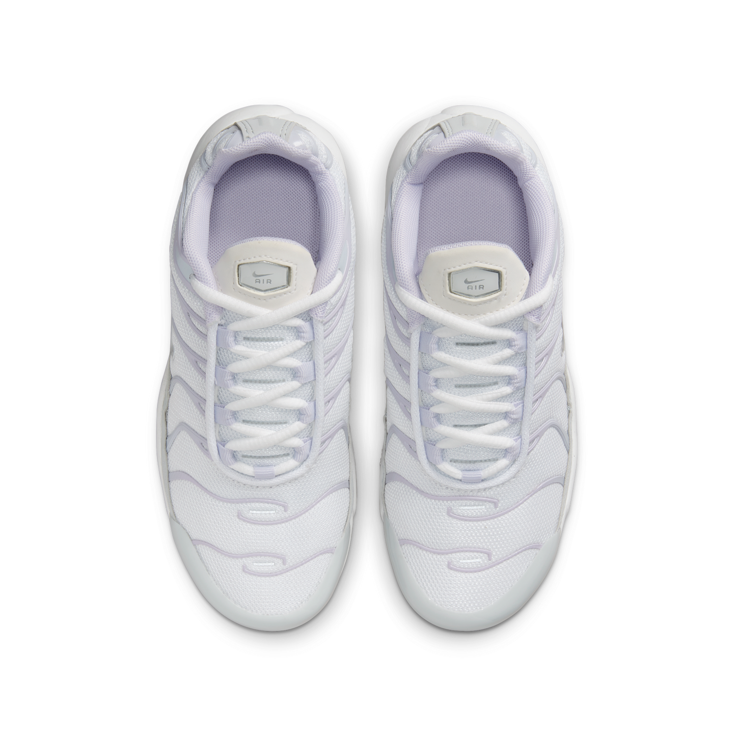 Nike Air Max Plus White Pure Platinum Violet Frost Metallic Silver (PS)
