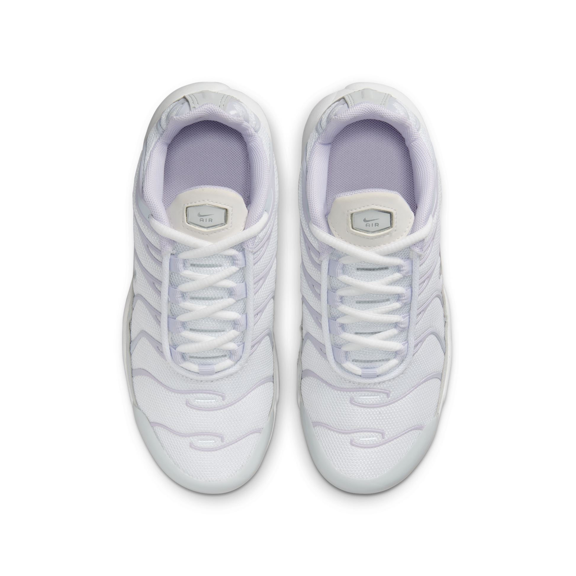 Nike Air Max Plus White Pure Platinum Violet Frost Metallic Silver (PS)