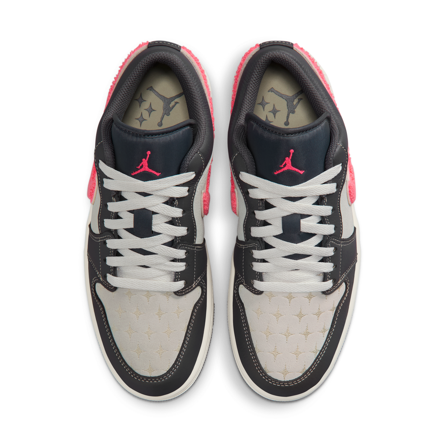Jordan 1 Low Light Graphite Hot Punch (Women's)