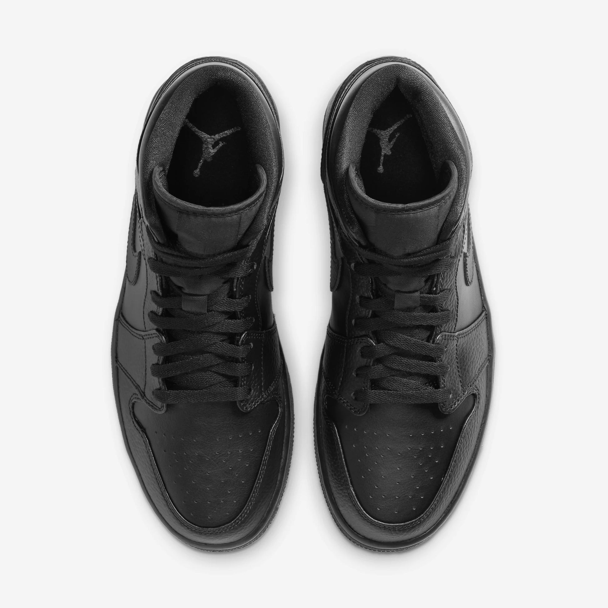 Jordan 1 Mid Triple Black
