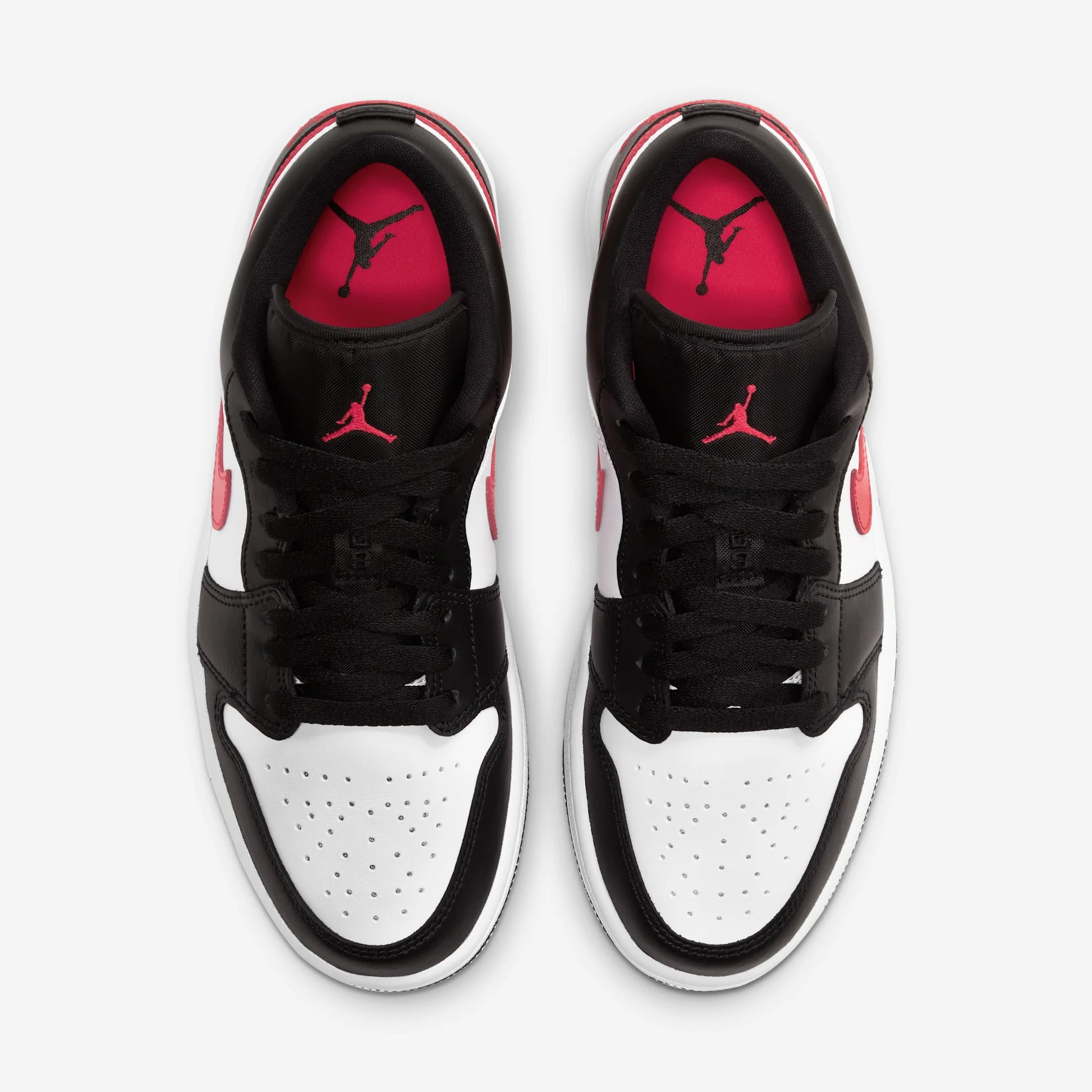 Jordan 1 Low Black Siren Red (Women's)