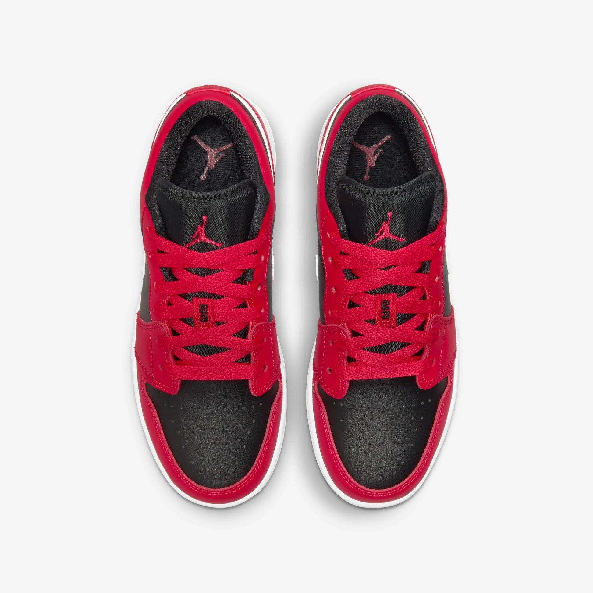 Jordan 1 Low Black Very Berry (GS)