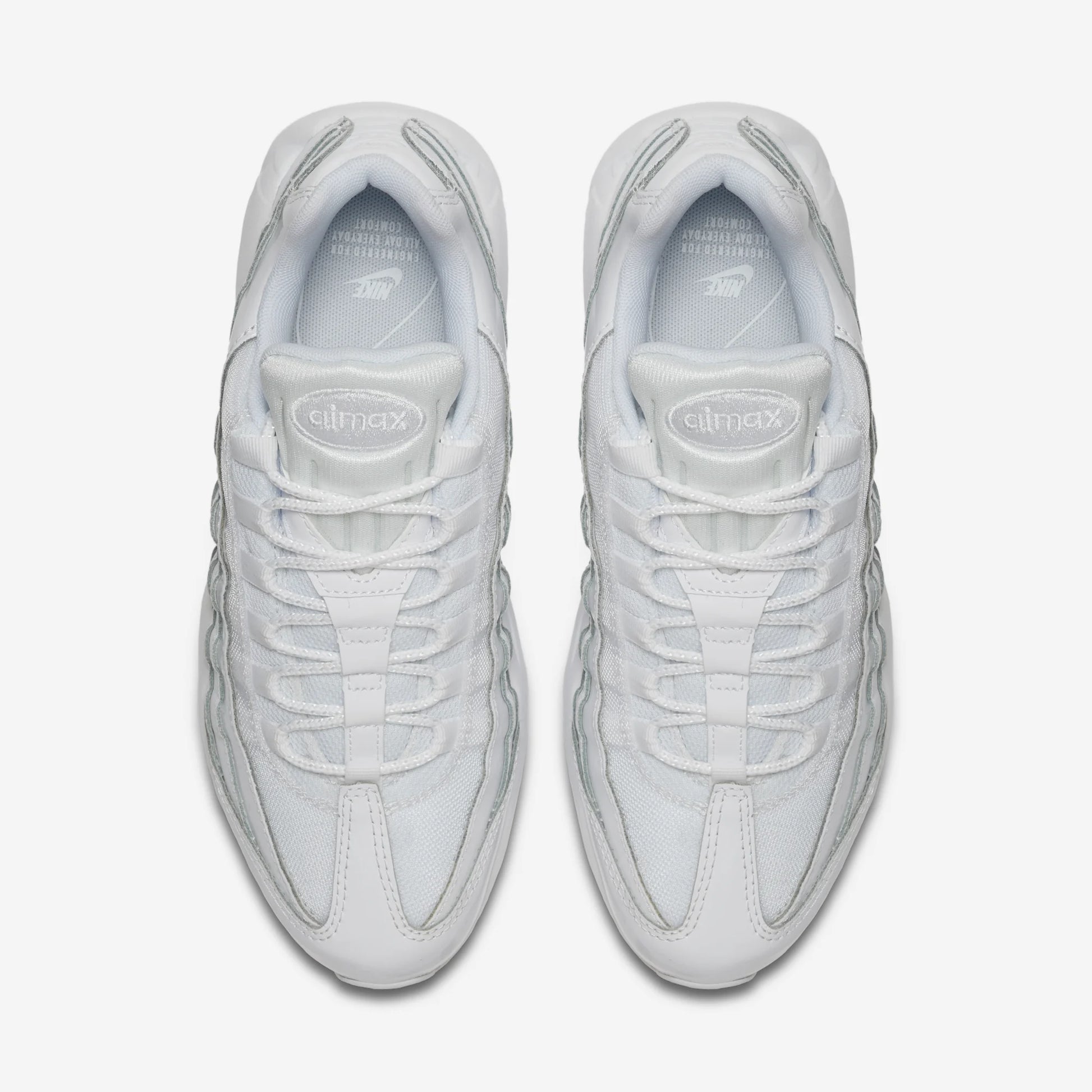 Nike Air Max 95 Triple White (Women's)