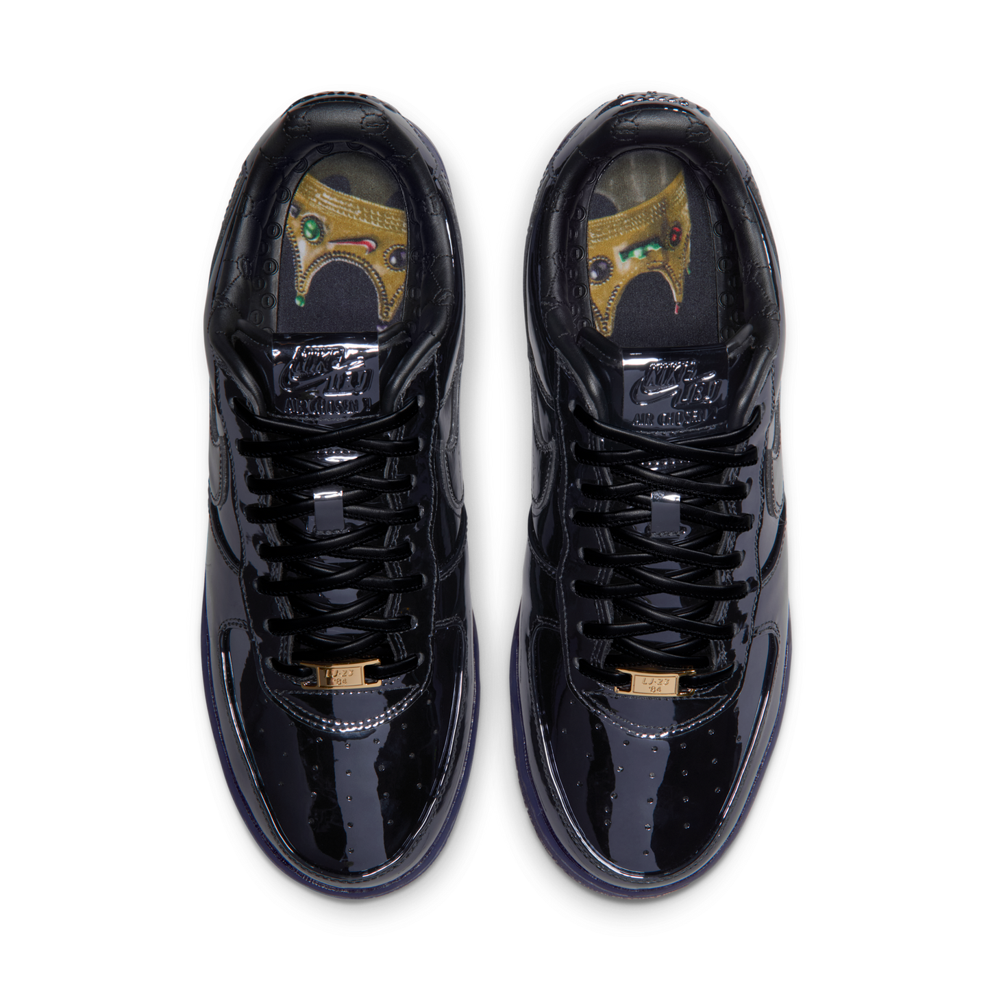 Nike Air Force 1 Low LeBron James Black Patent