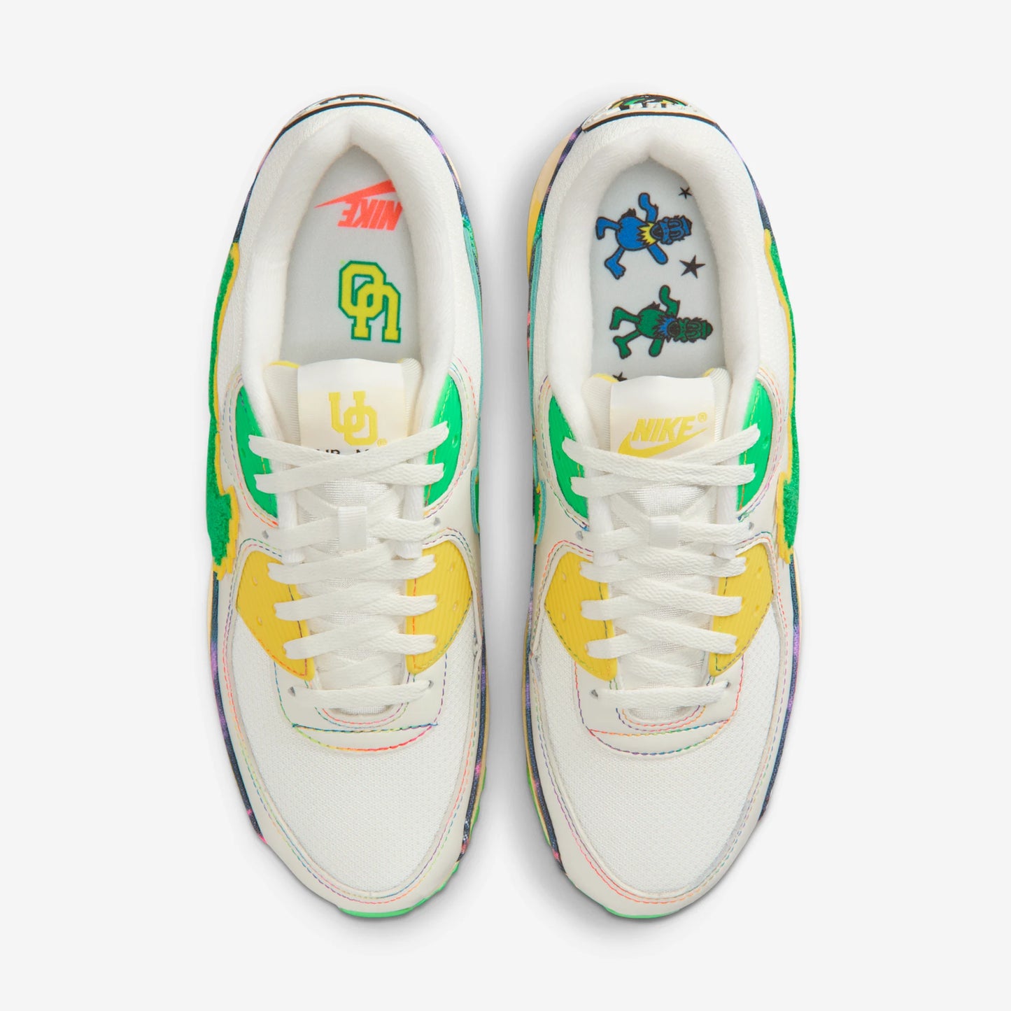 Nike Air Max 90 Grateful Dead University of Oregon Grateful Ducks