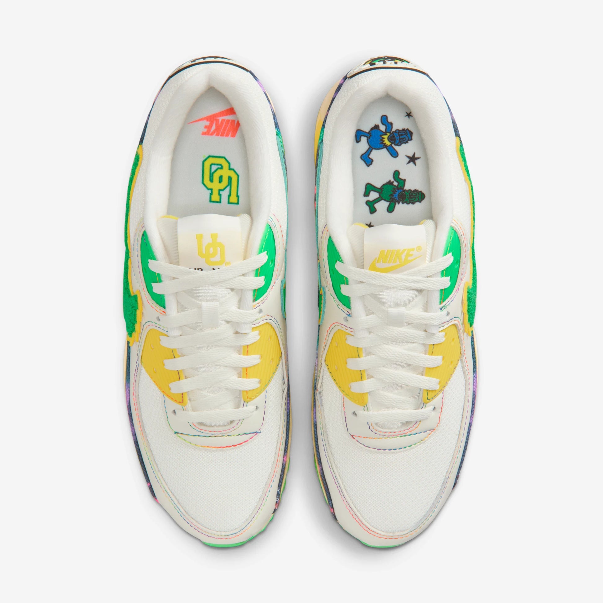 Nike Air Max 90 Grateful Dead University of Oregon Grateful Ducks
