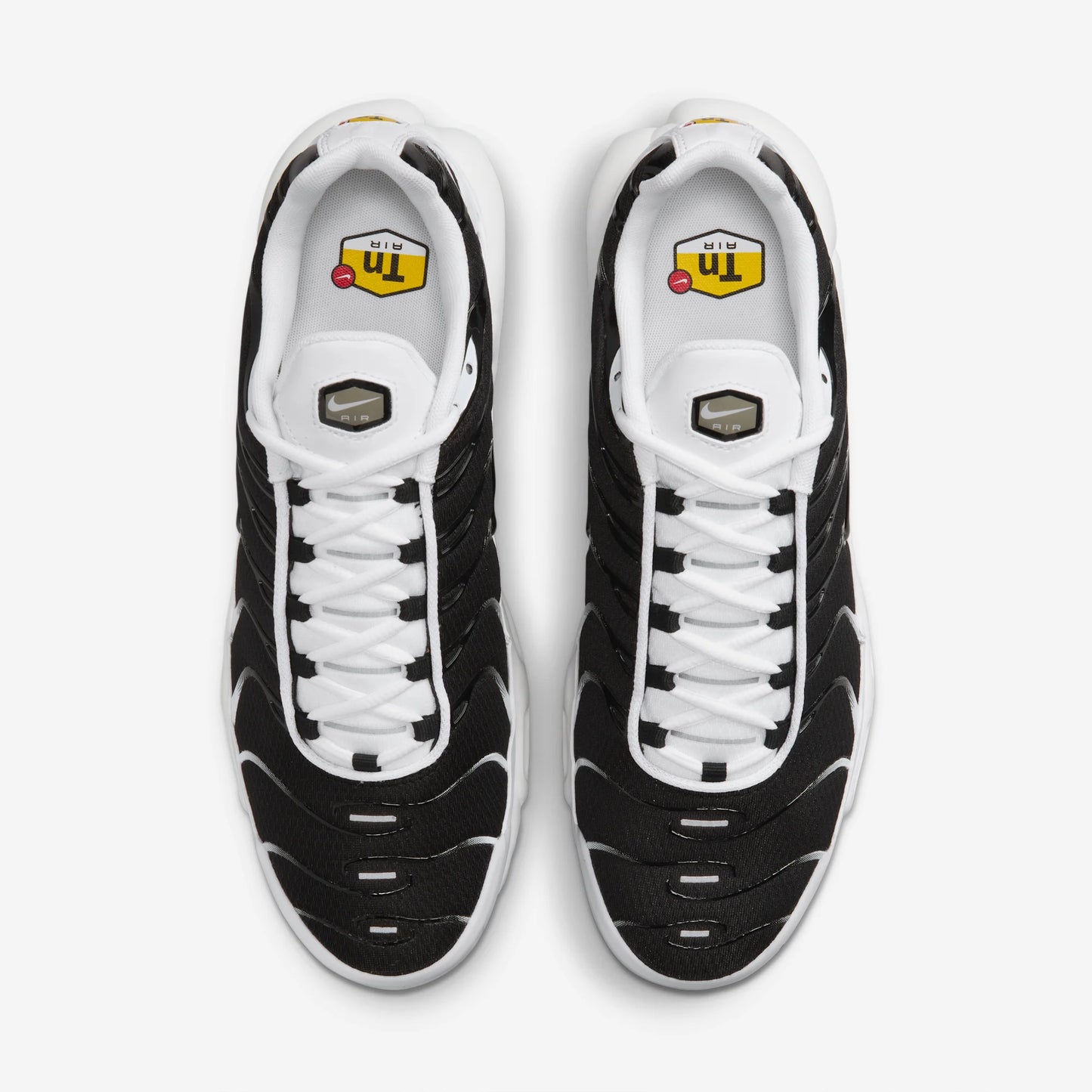 Nike Air Max Plus White Black Metallic Pewter