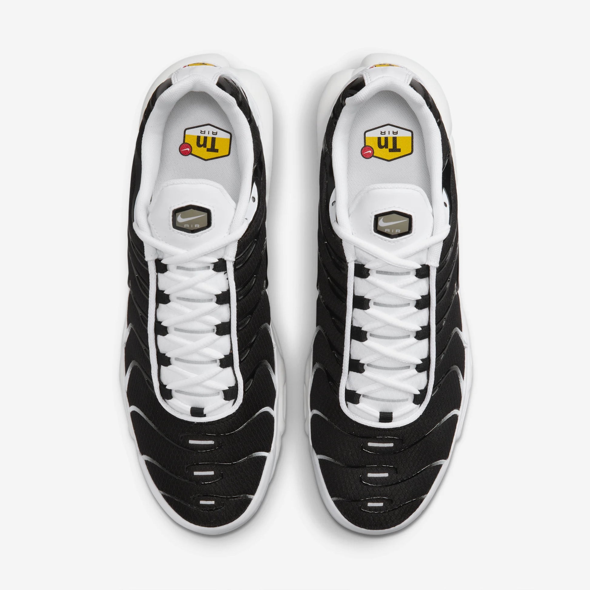 Nike Air Max Plus White Black Metallic Pewter