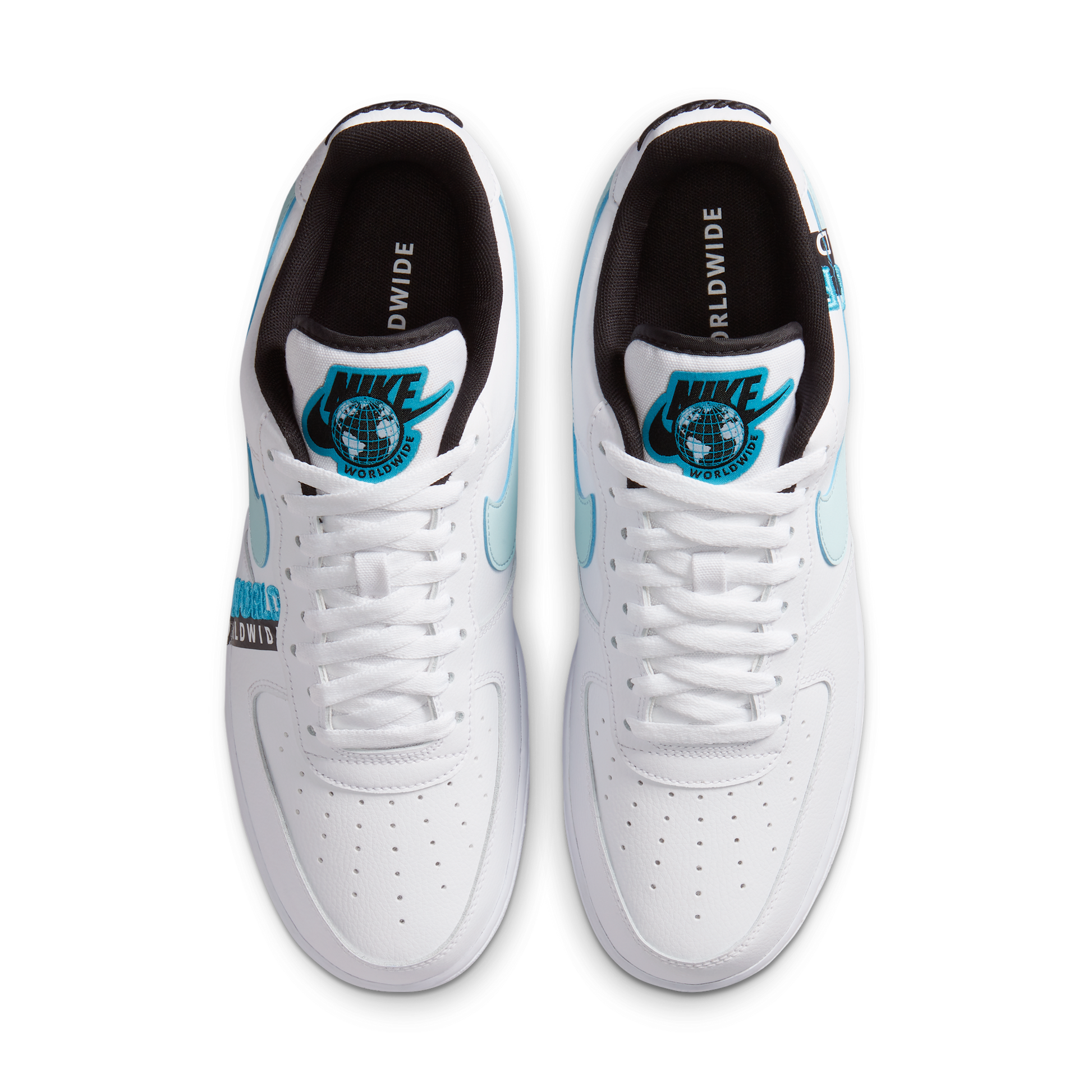 Nike Air Force 1 Low '07 LV8 Worldwide Pack White Blue Fury