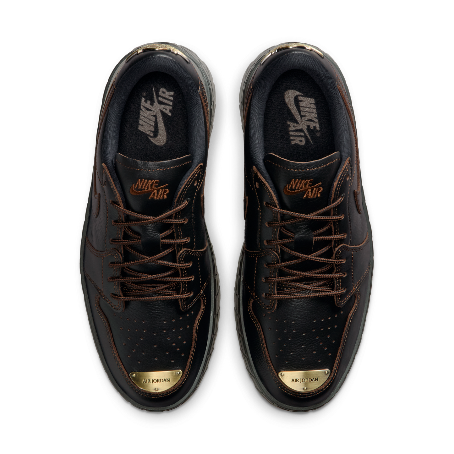 Jordan 1 Low Brooklyn Black Cacao Wow (Women's)