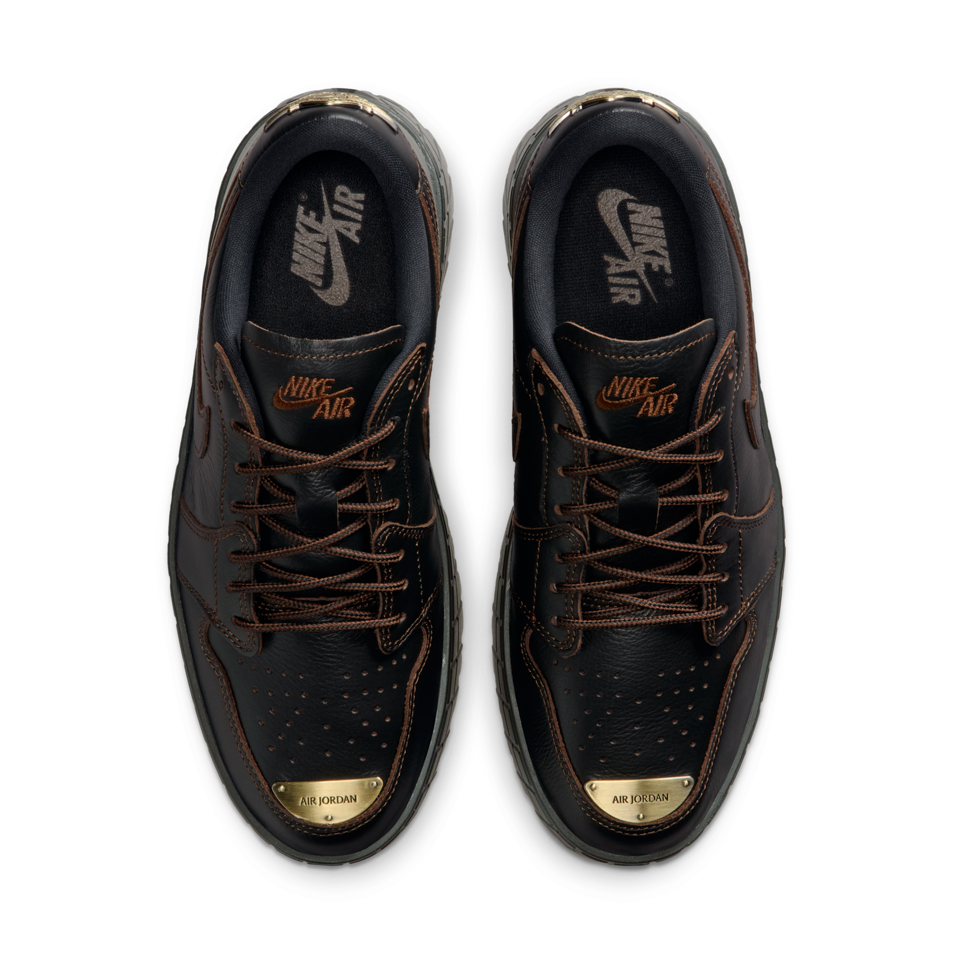 Jordan 1 Low Brooklyn Black Cacao Wow (Women's)