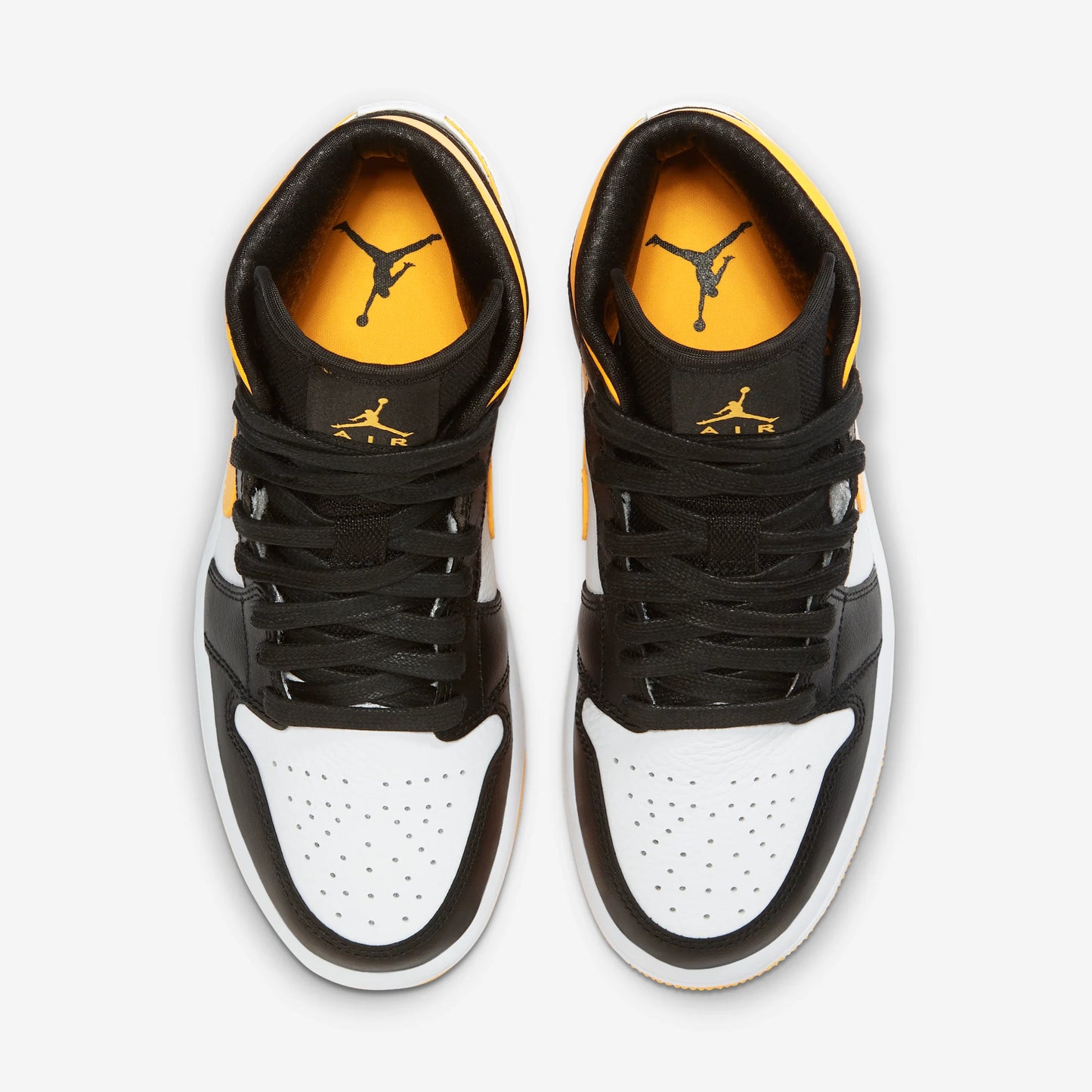 Jordan 1 Mid Laser Orange Black (Women's)