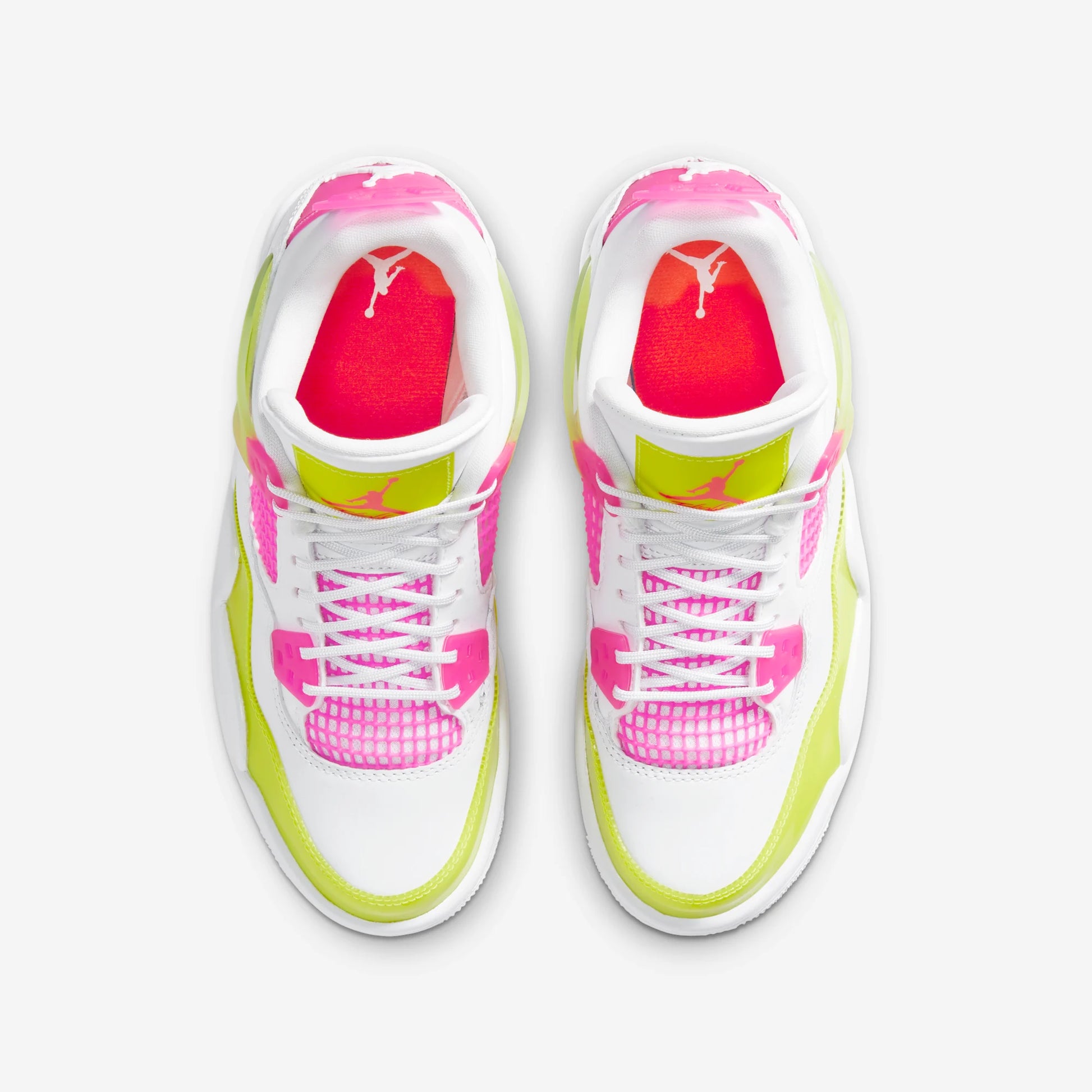 Jordan 4 Retro White Lemon Pink (GS)