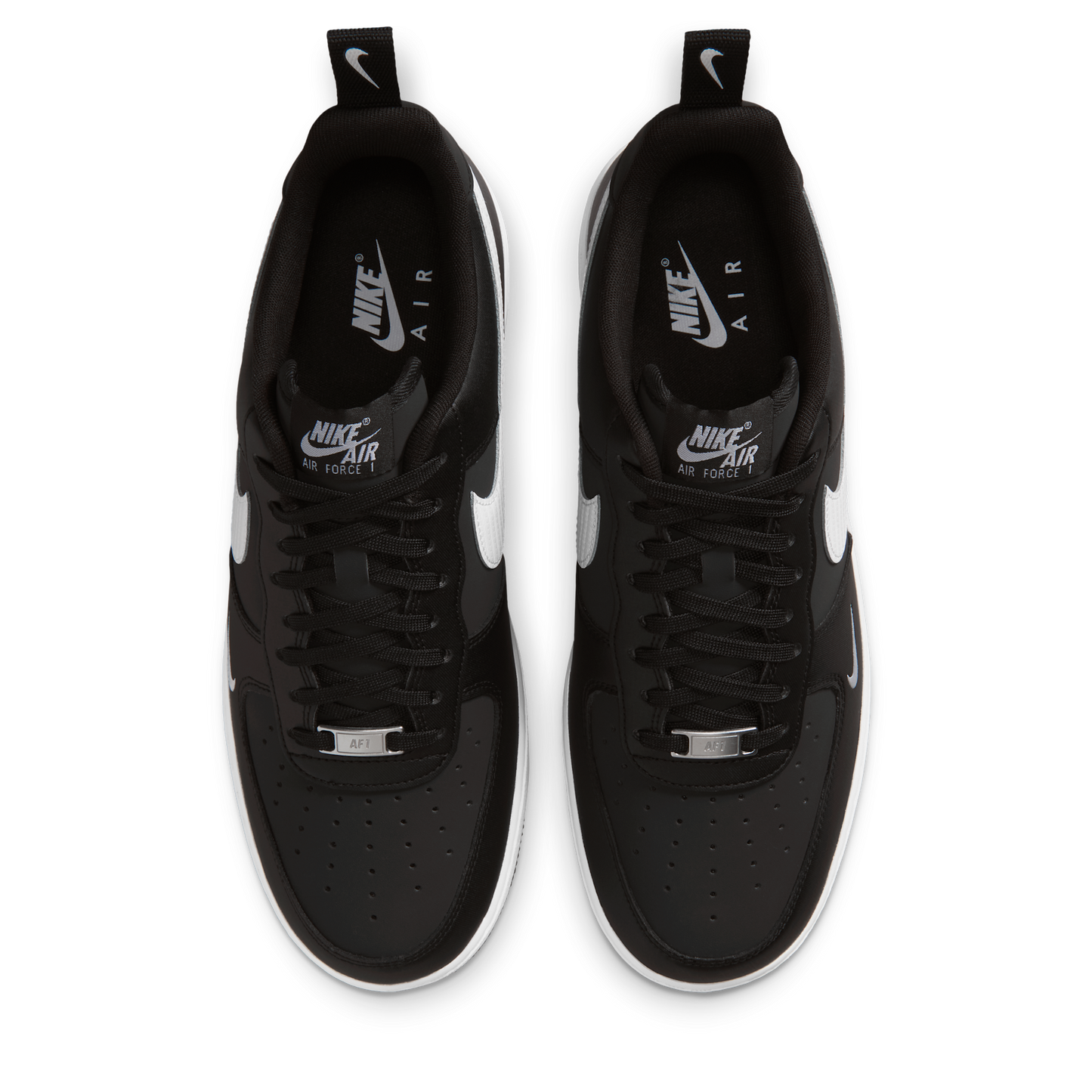 Nike Air Force 1 Low '07 LV8 Carbon Fiber Swoosh Black White