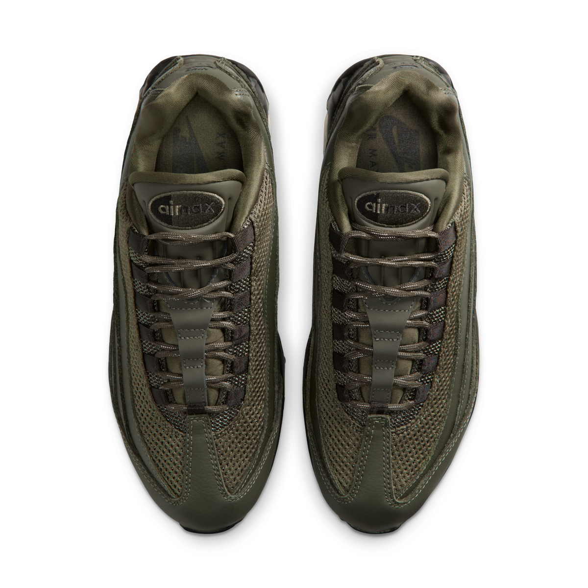 Nike Air Max 95 Big Bubble Cargo Khaki Jewel Swoosh (Women's)