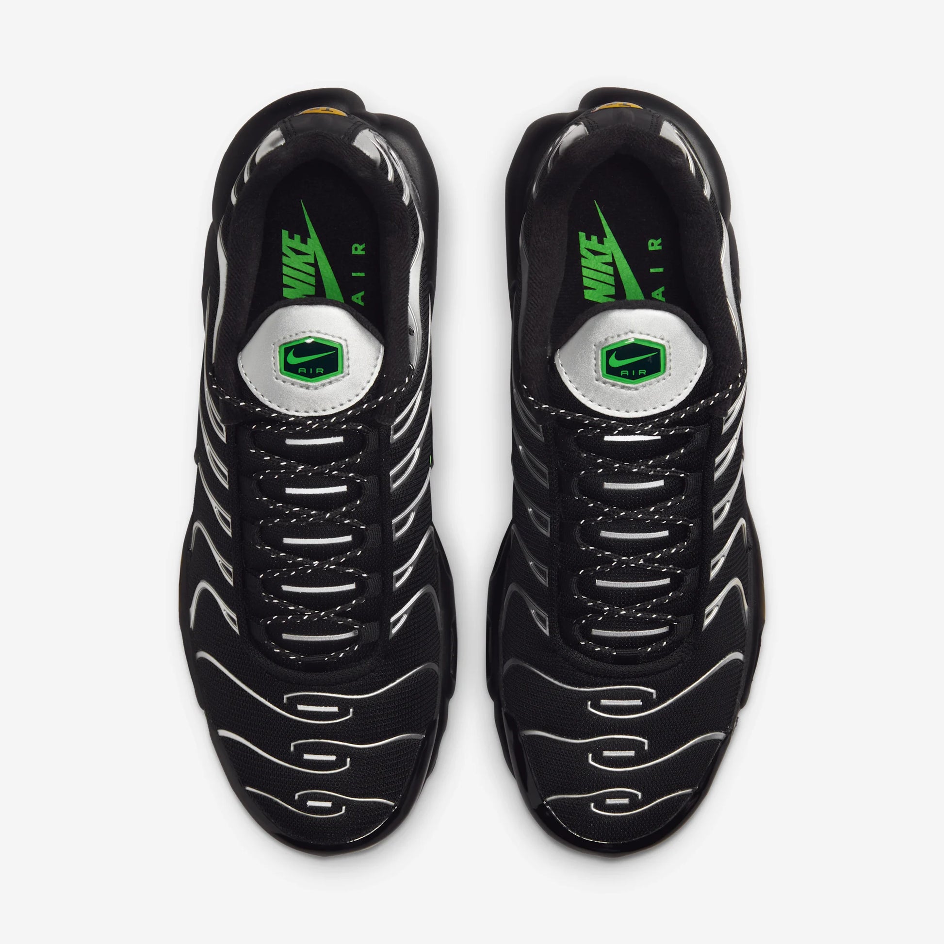 Nike Air Max Plus Black Silver Green Strike